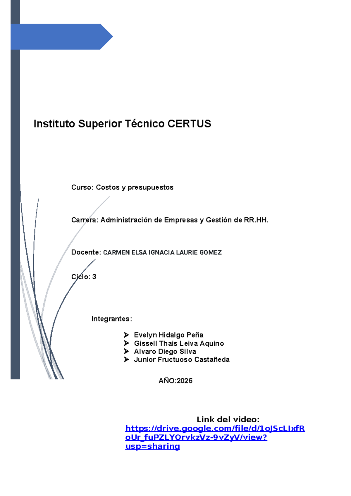 Evidencia 1 - Costos y Presupuestos en Administración de Empresas ...