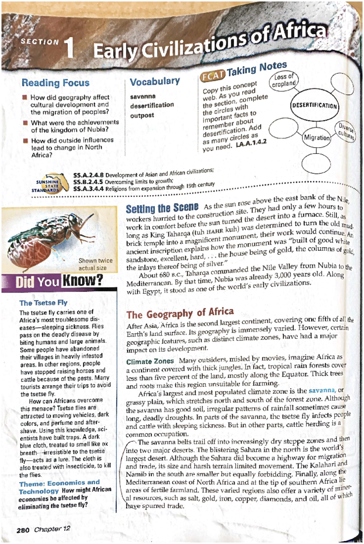 Ch 12 Sec 1 - Kingdoms And Trading States Of Africa -Early Civilization ...