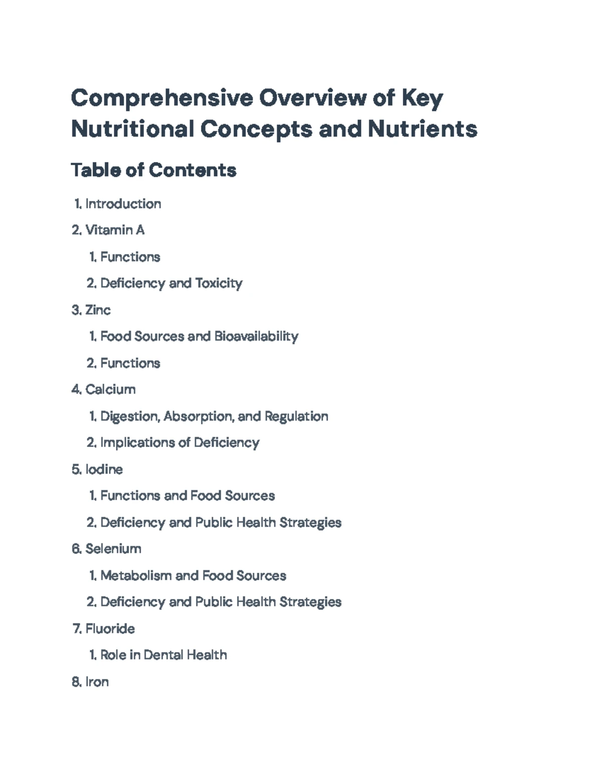 L5 – Digestion & Absorption Overview and Key Concepts - Studocu