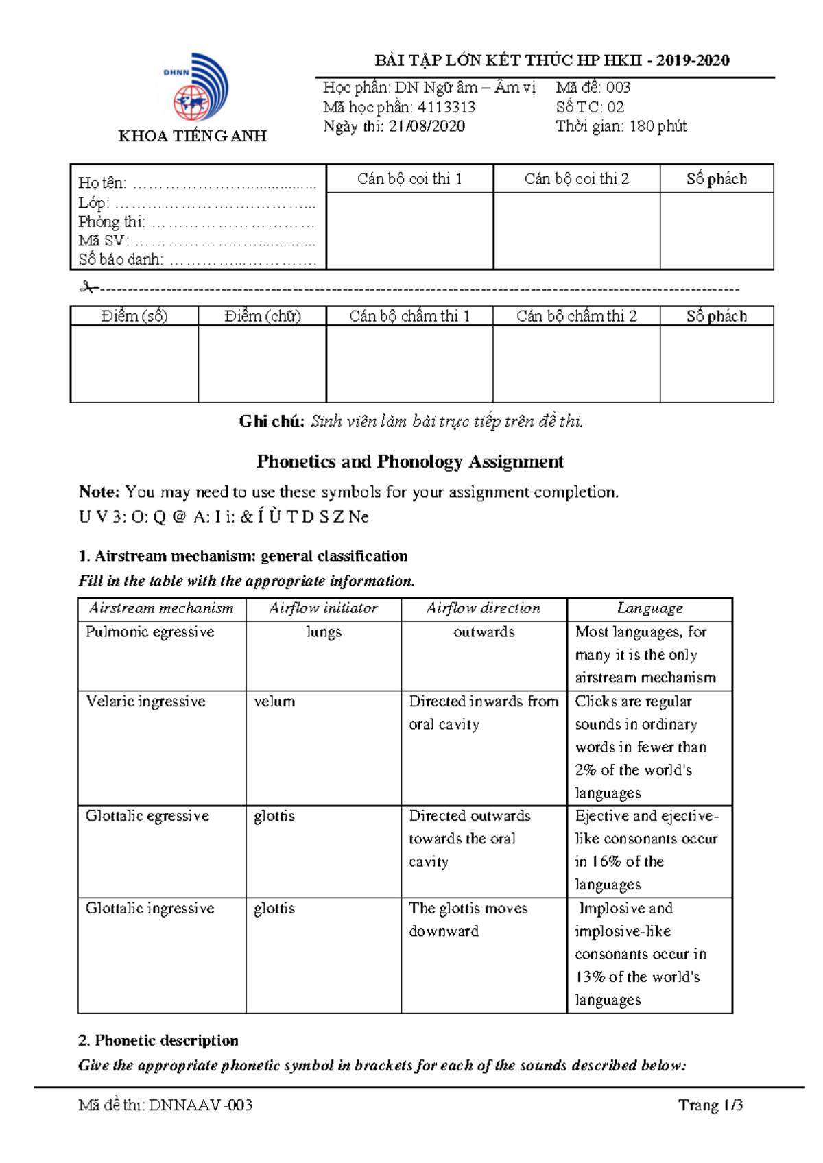 Dnnaav-assignment-Du-tru 160820 - KHOA TIẾNG ANH BÀI TẬP LỚN KẾT THÚC ...