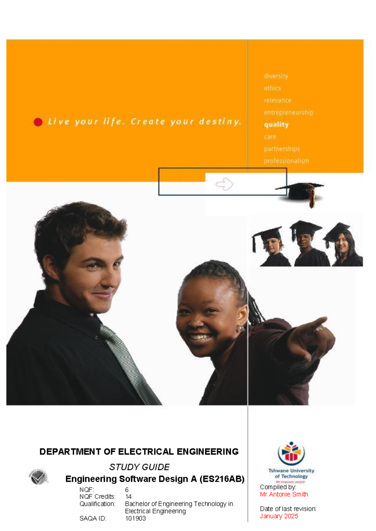 ES216AB 2025 Study Guide: Engineering Software Design A - Studocu