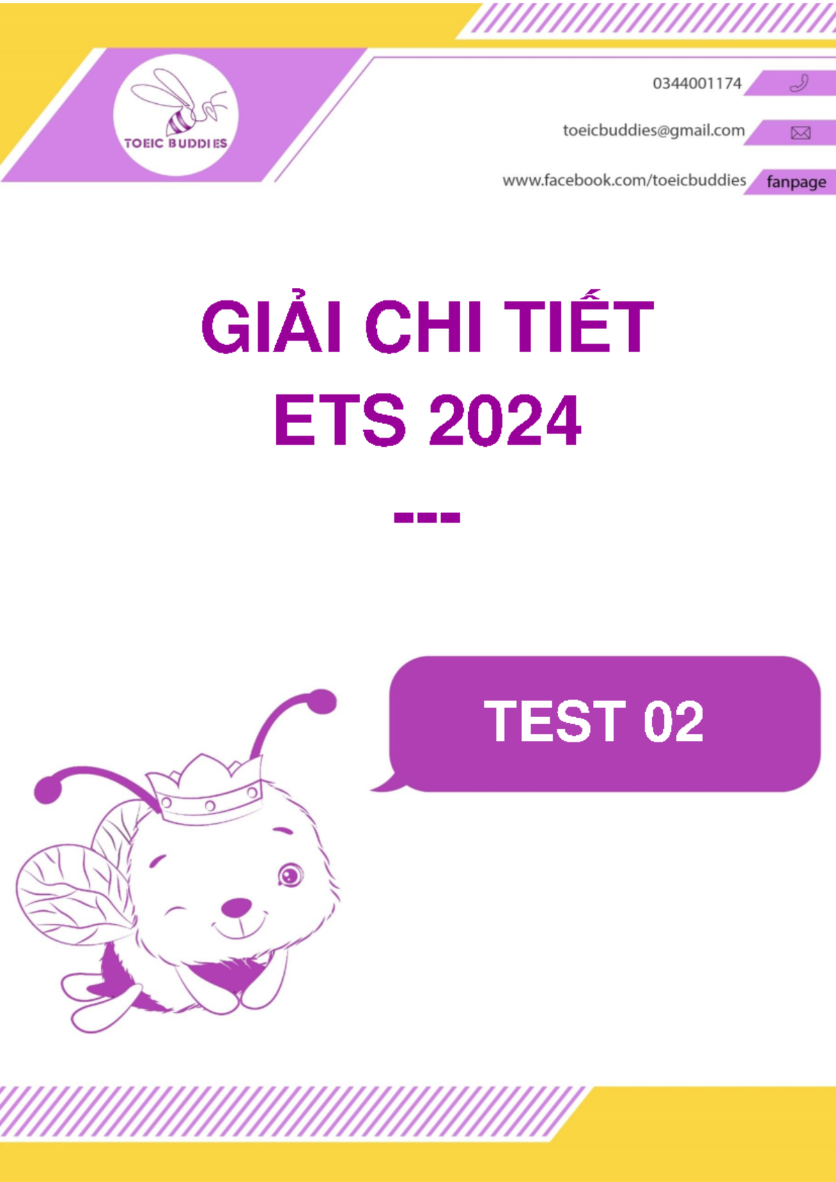 GIẢI CHI TIẾT ETS 2024 TEST 02 - ALWAYS YOUR SIDE Transcript & Answers ...