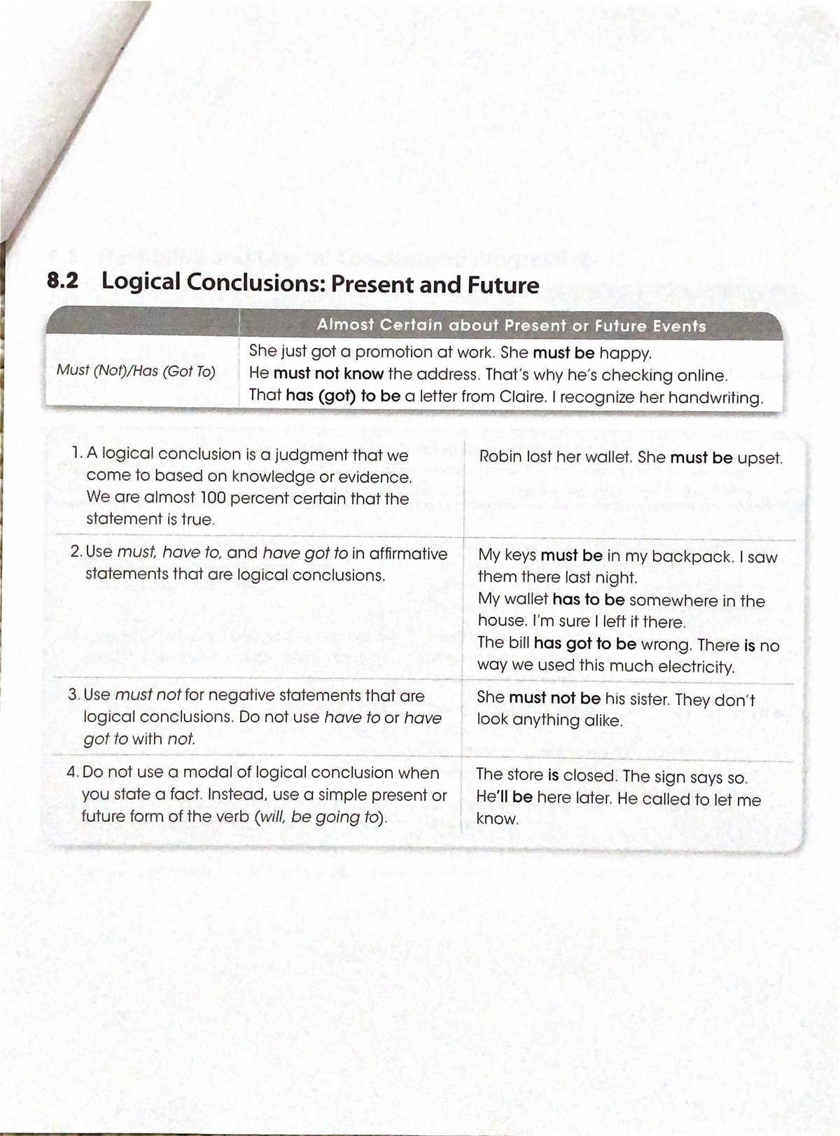 8 - Logical Conclusions: Present vs. Future Evidence-Based Judgments ...