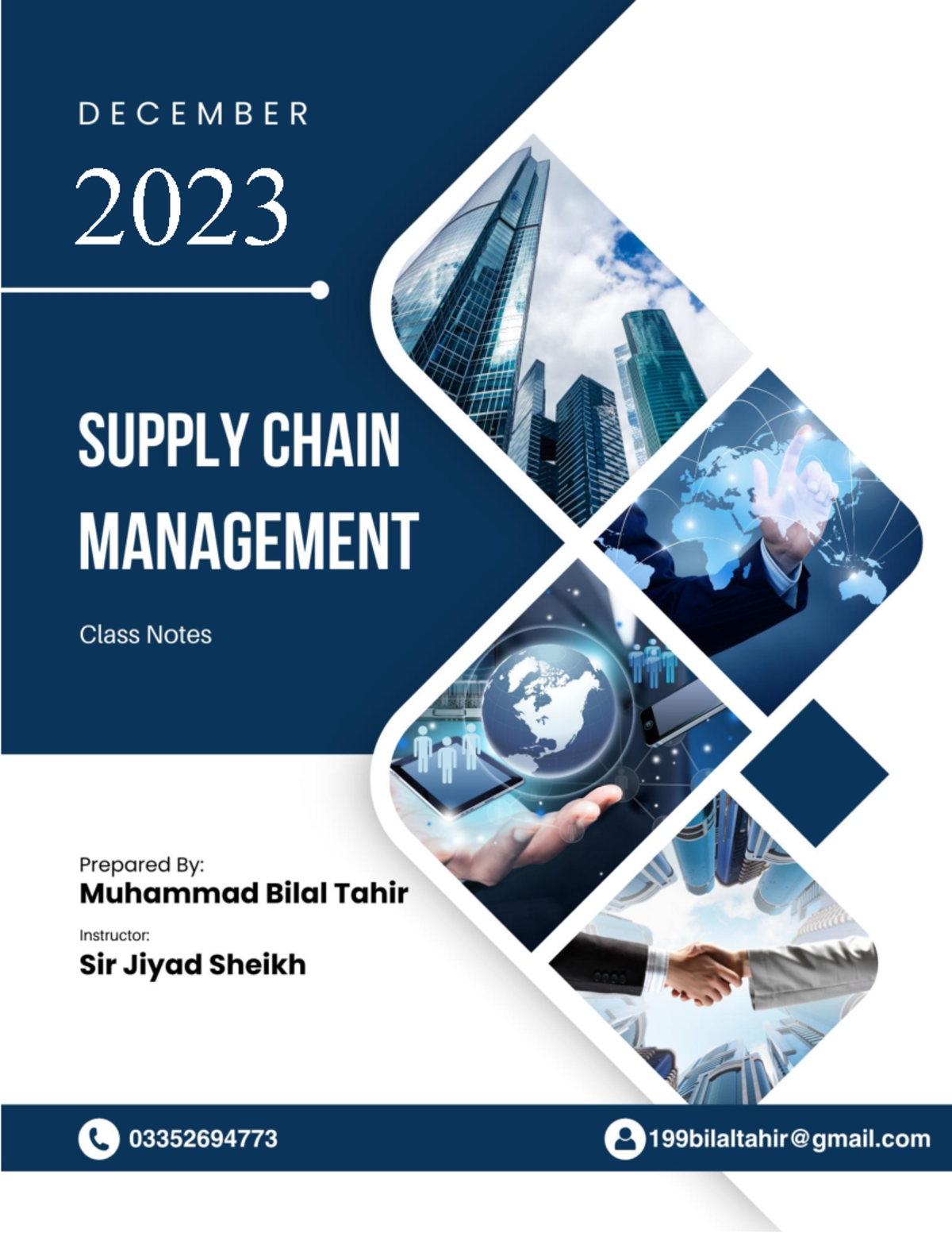 Supply Chain Management Notes: Key Concepts & Techniques (SCM 101 ...