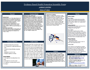 Evidence Based Poster Citation Page - References America’s most trusted ...