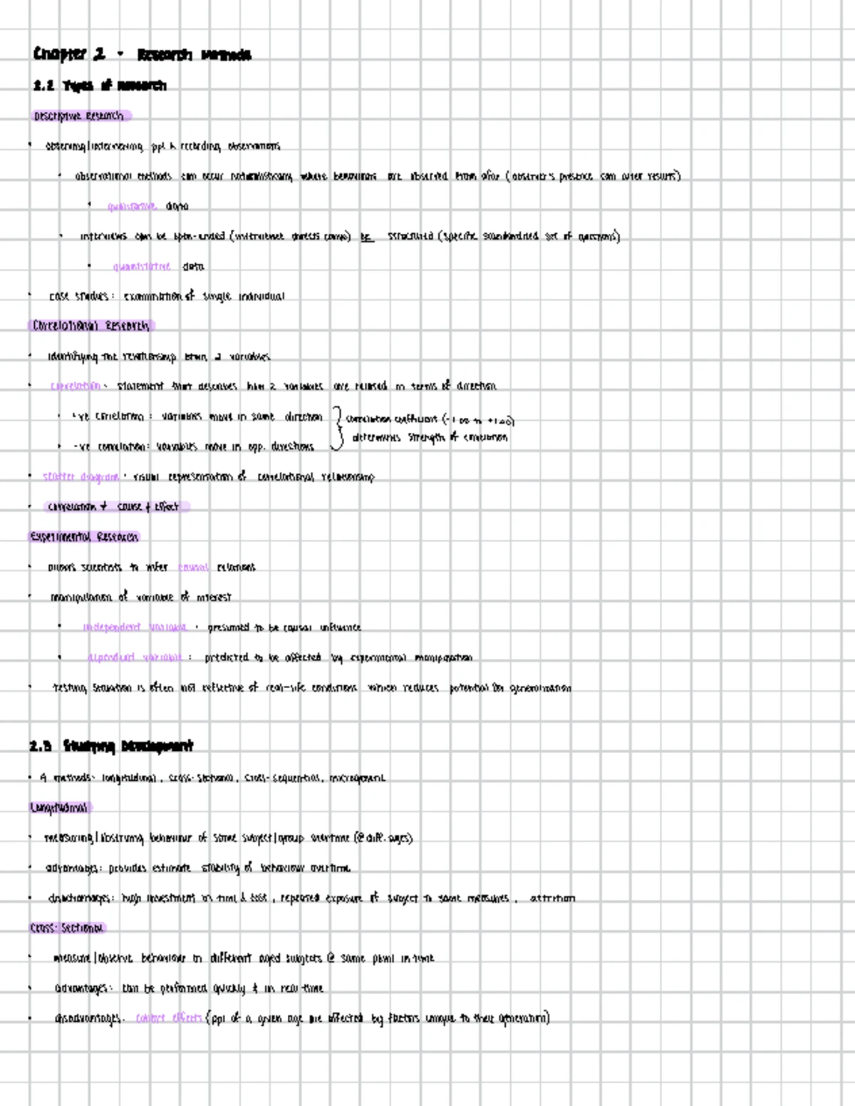PSY2105 Chapter 3 Notes - Chapter 3 - Genetics 3. I Mechanisms of ...
