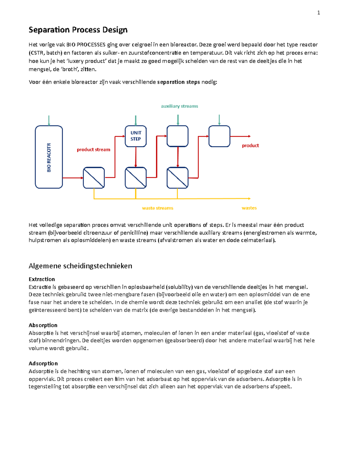 Separation Process Design: Techniques and Principles in Bioreactors ...