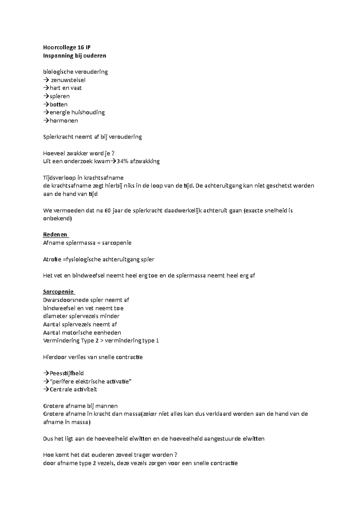 Hoorcollege 16 IF - College-aantekeningen 16 - Hoorcollege 16 IF ...
