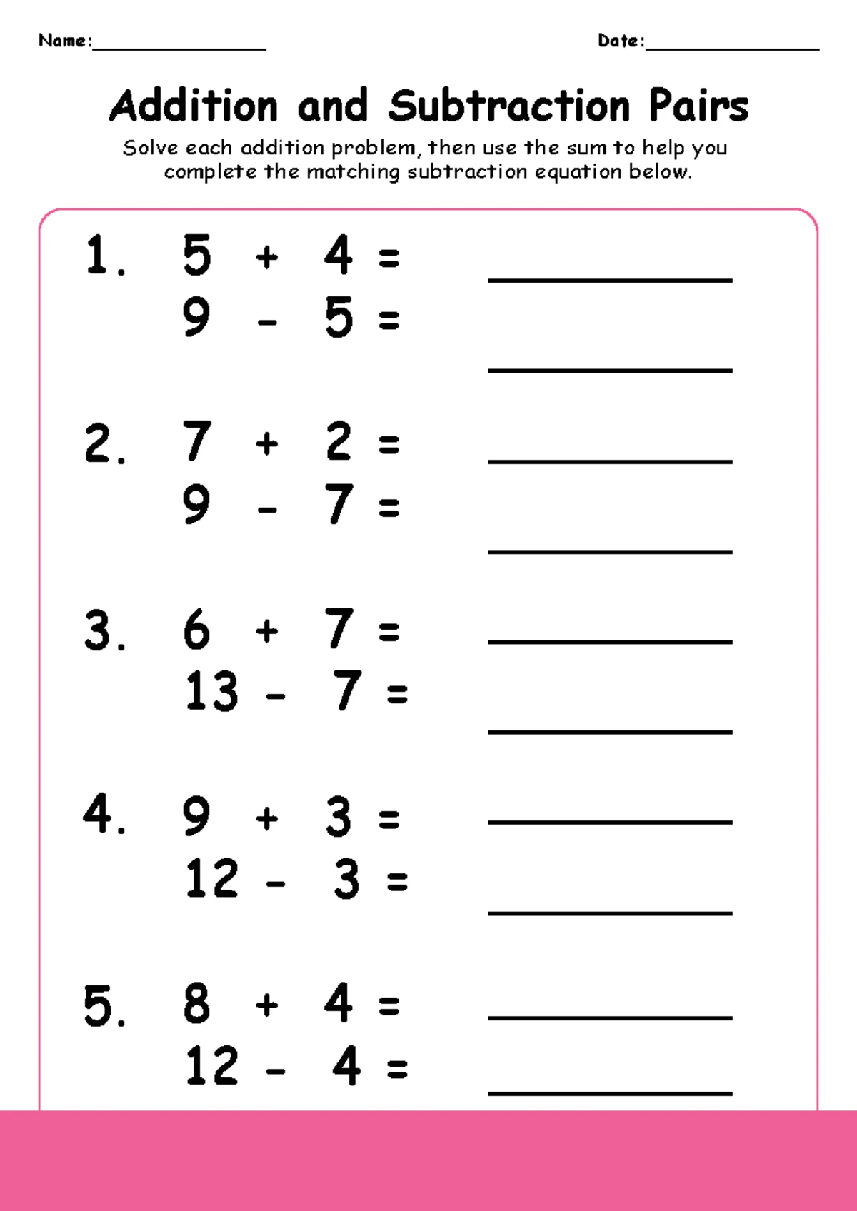 Associative Property of Addition - 1st Grade Worksheet - Name: Date: Associative  Property of - Studocu, image size:1200x1696