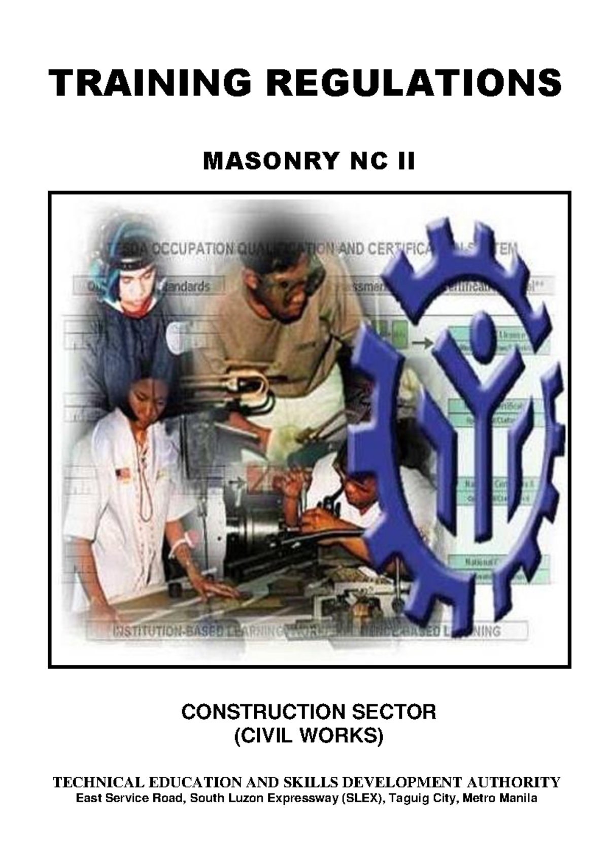 Masonry NC II Training Regulations Document Revision 01 (2018) - Studocu