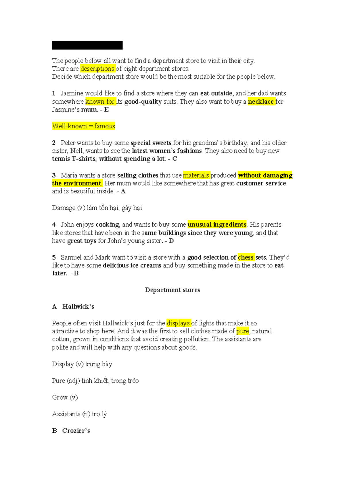 Department Store Selection Guide: Finding the Best Fit for Shoppers ...
