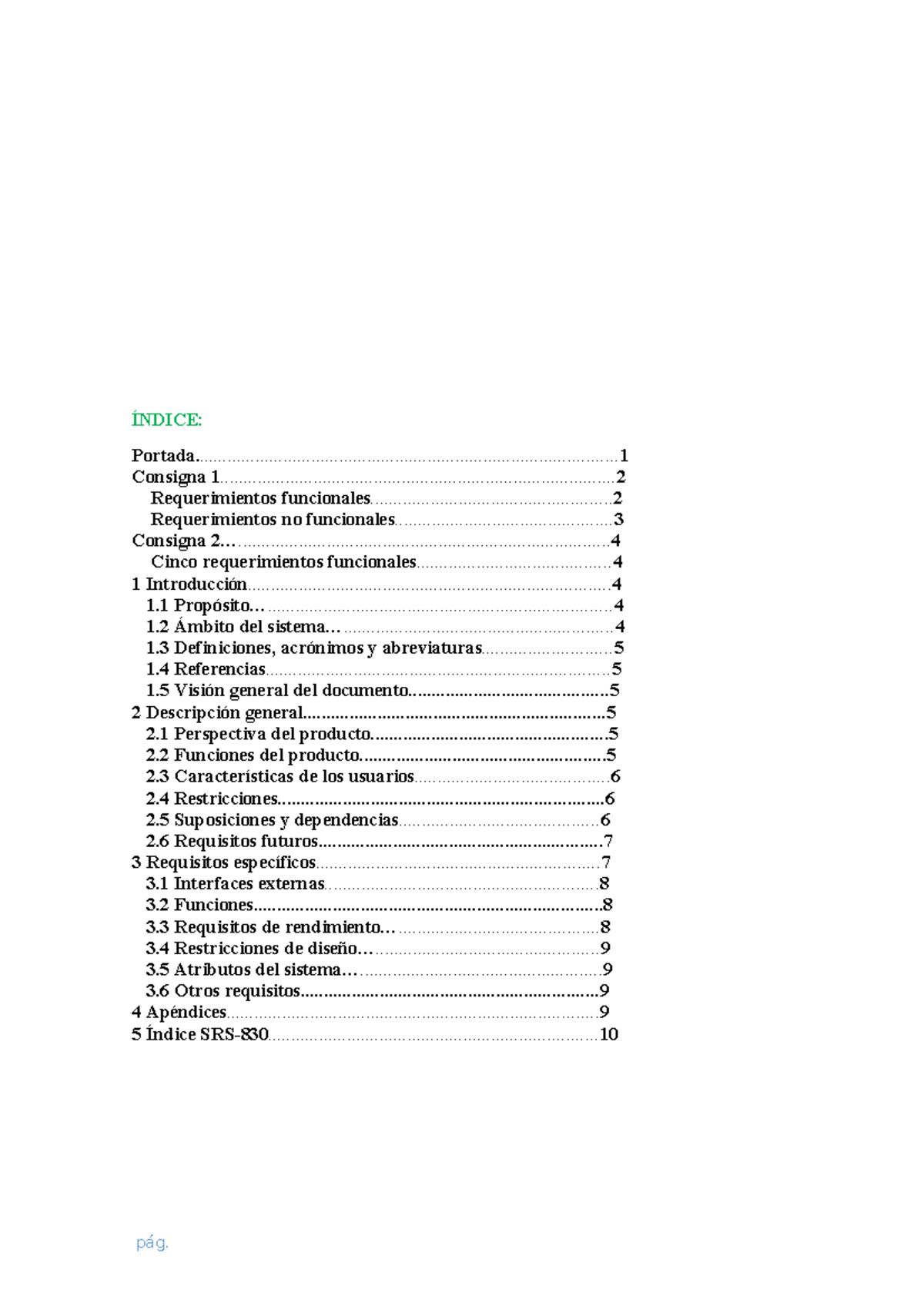 Especificación de Requerimientos de Software - T.p2 Ingeniería de Software - Document Preview
