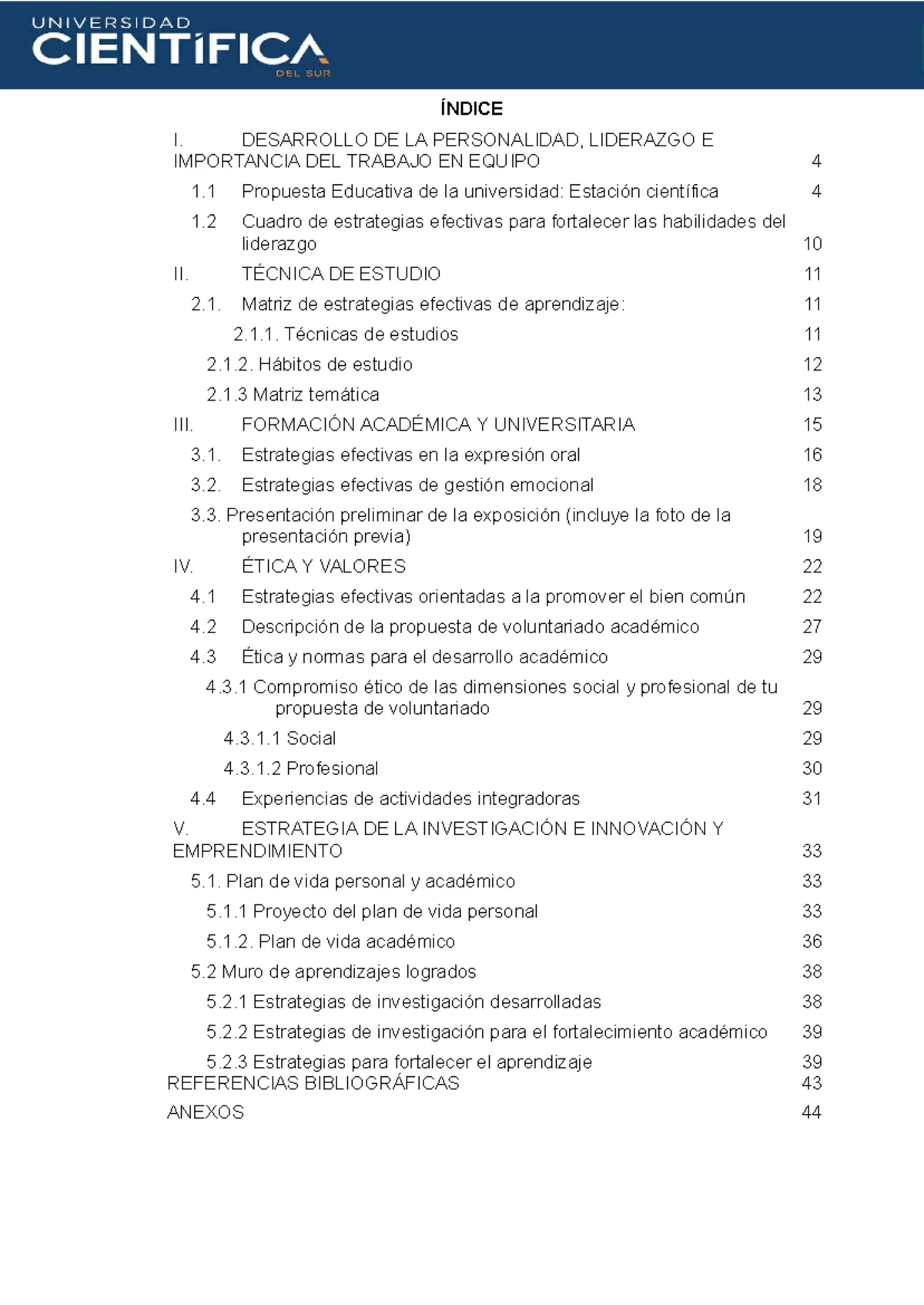 Índice de Estrategias Efectivas en la Expresión Oral y Gestión ...