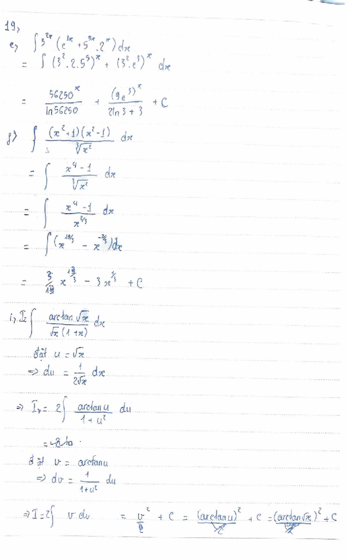 Calculus Notes: Integration Techniques and Applications (MATH 19) - Studocu