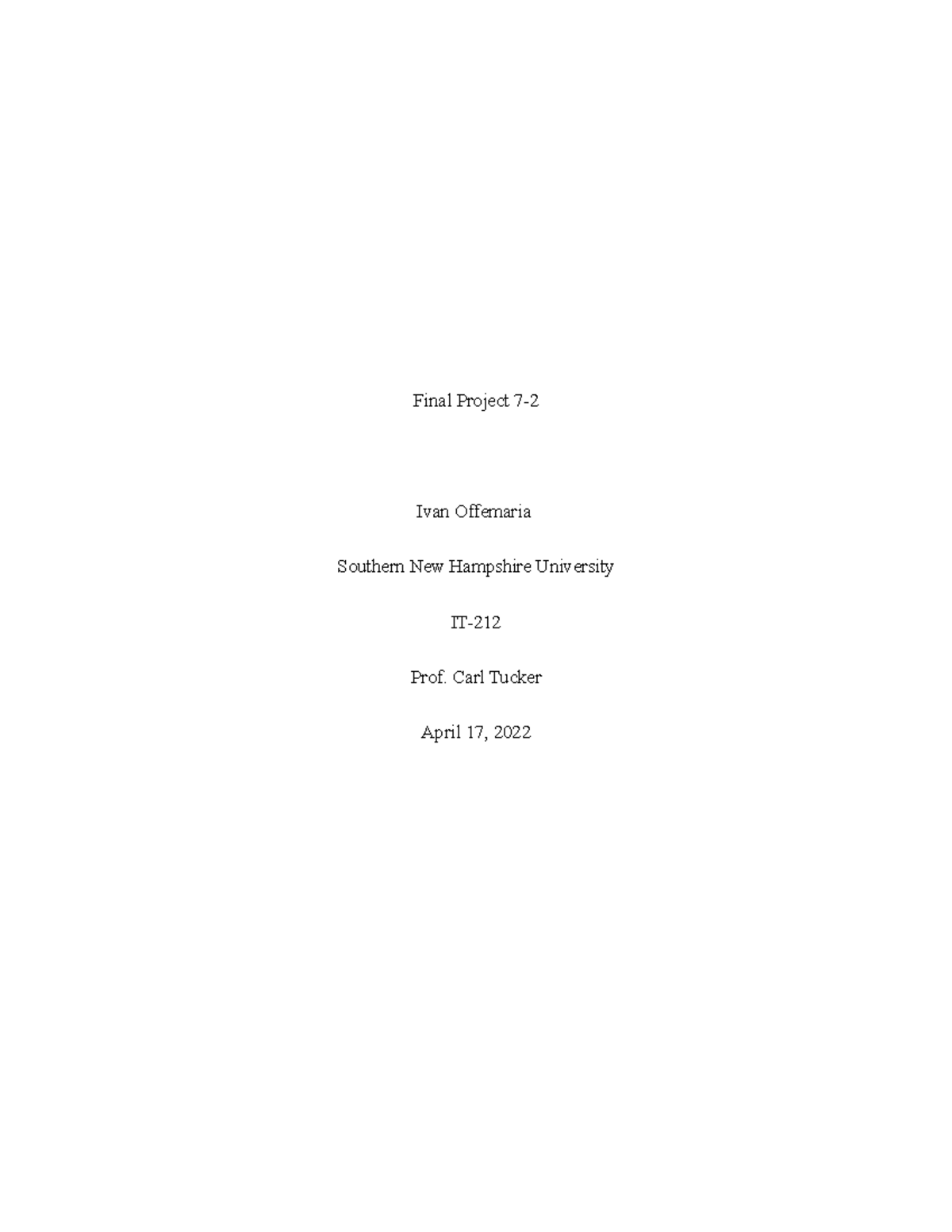 IT-7-2 Final Project: Network Infrastructure Considerations - Studocu
