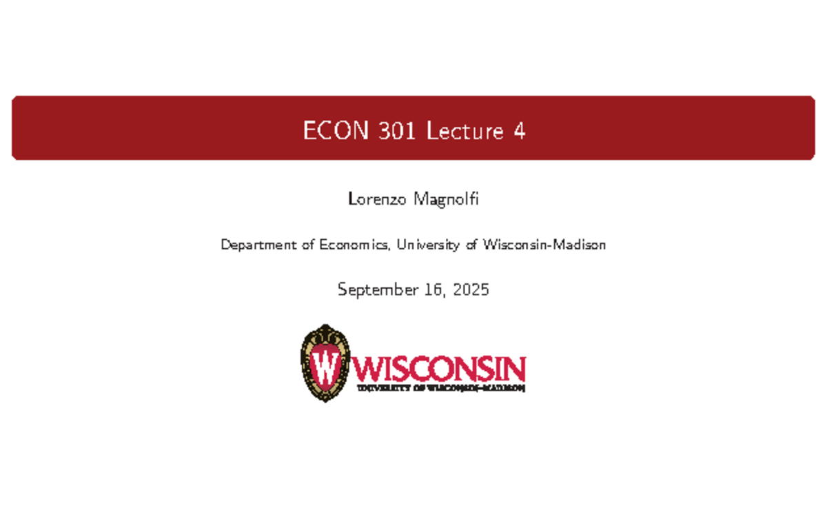 ECON 301 Final Exam Review: Utility Functions & Demand Analysis - Studocu