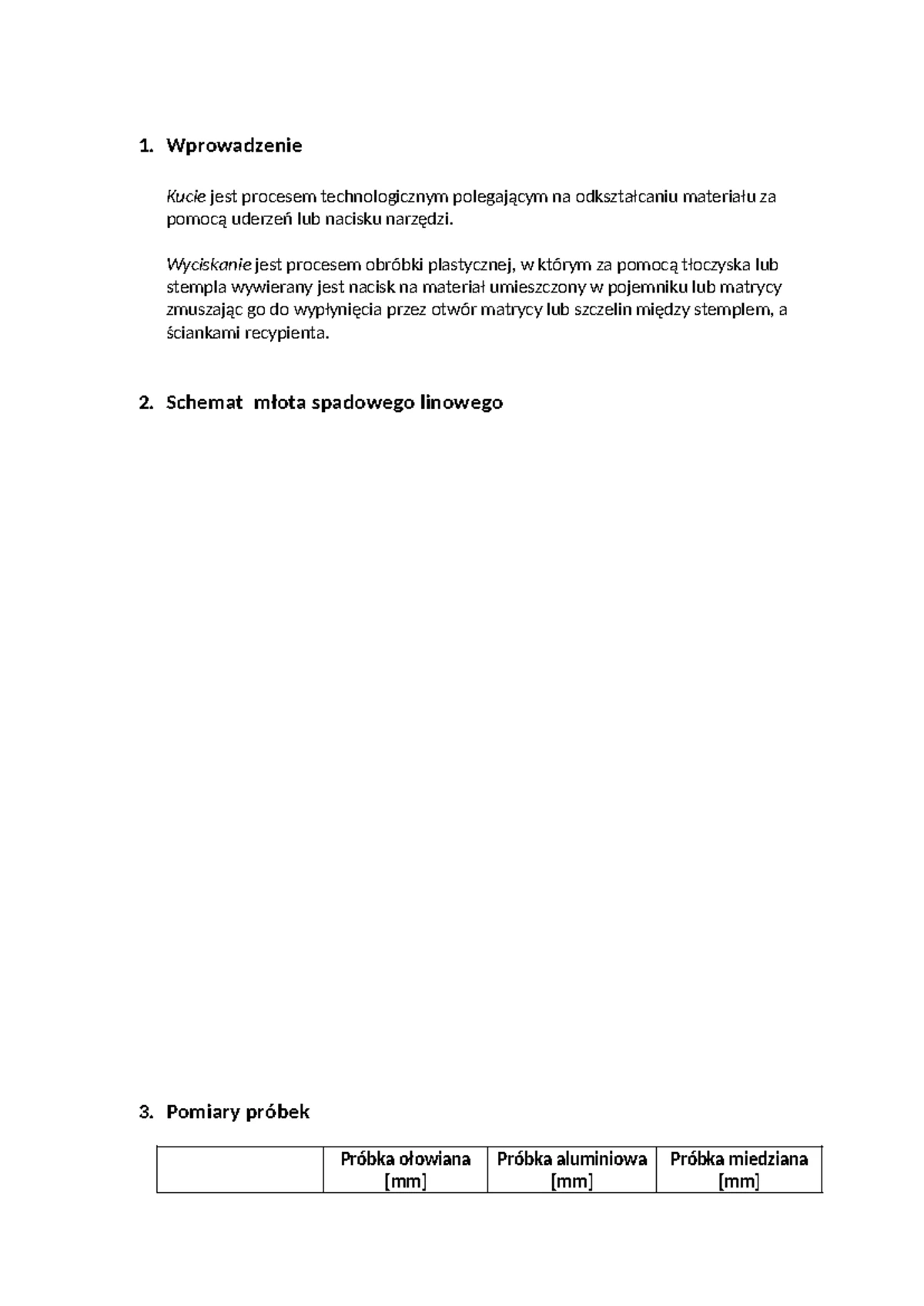 Podstawy Technik Wytwarzania Sprawdzian Z Odlewnictwa