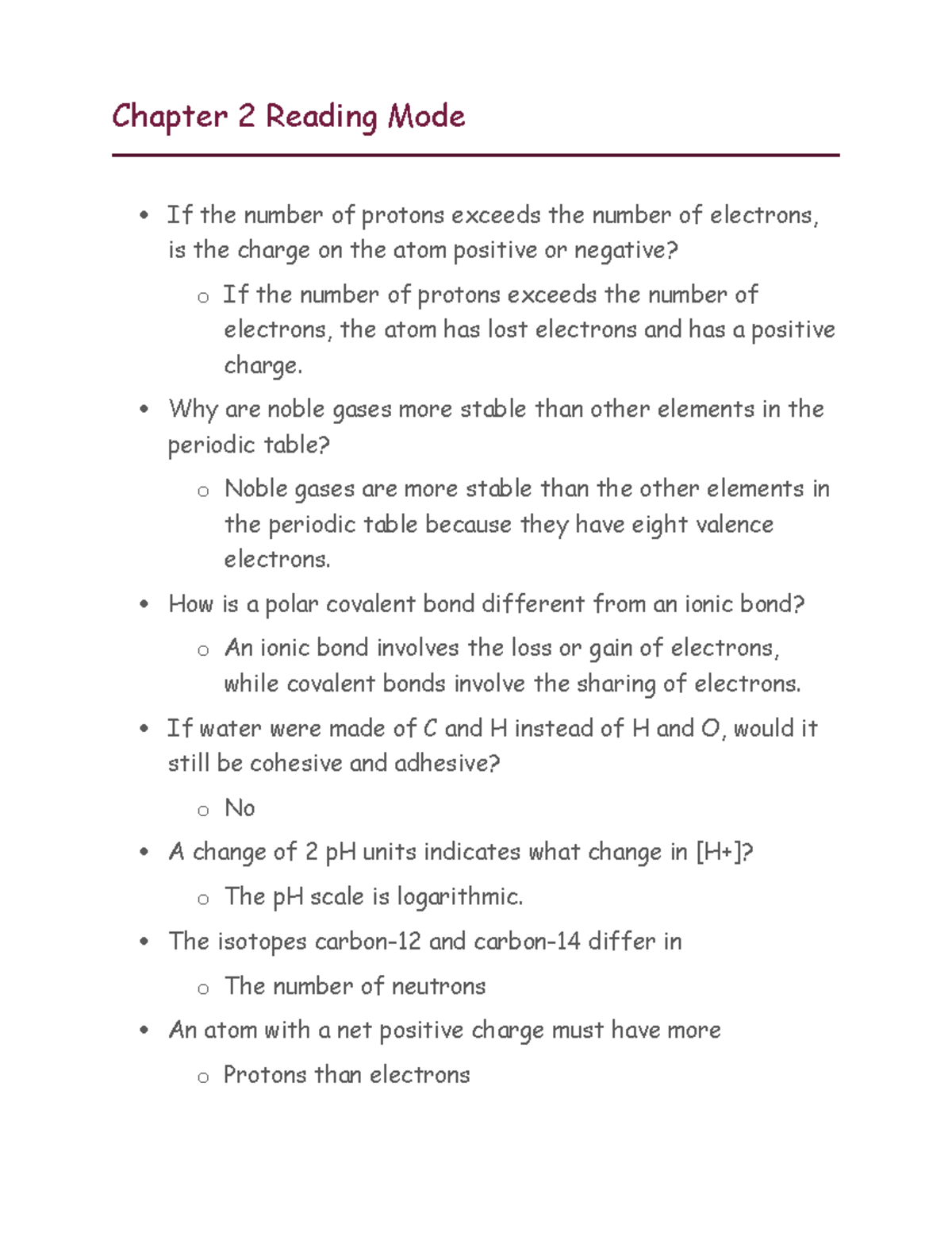 Chapter 2 Reading Mode - McGraw-Hill Connect Assignment - Chapter 2 ...