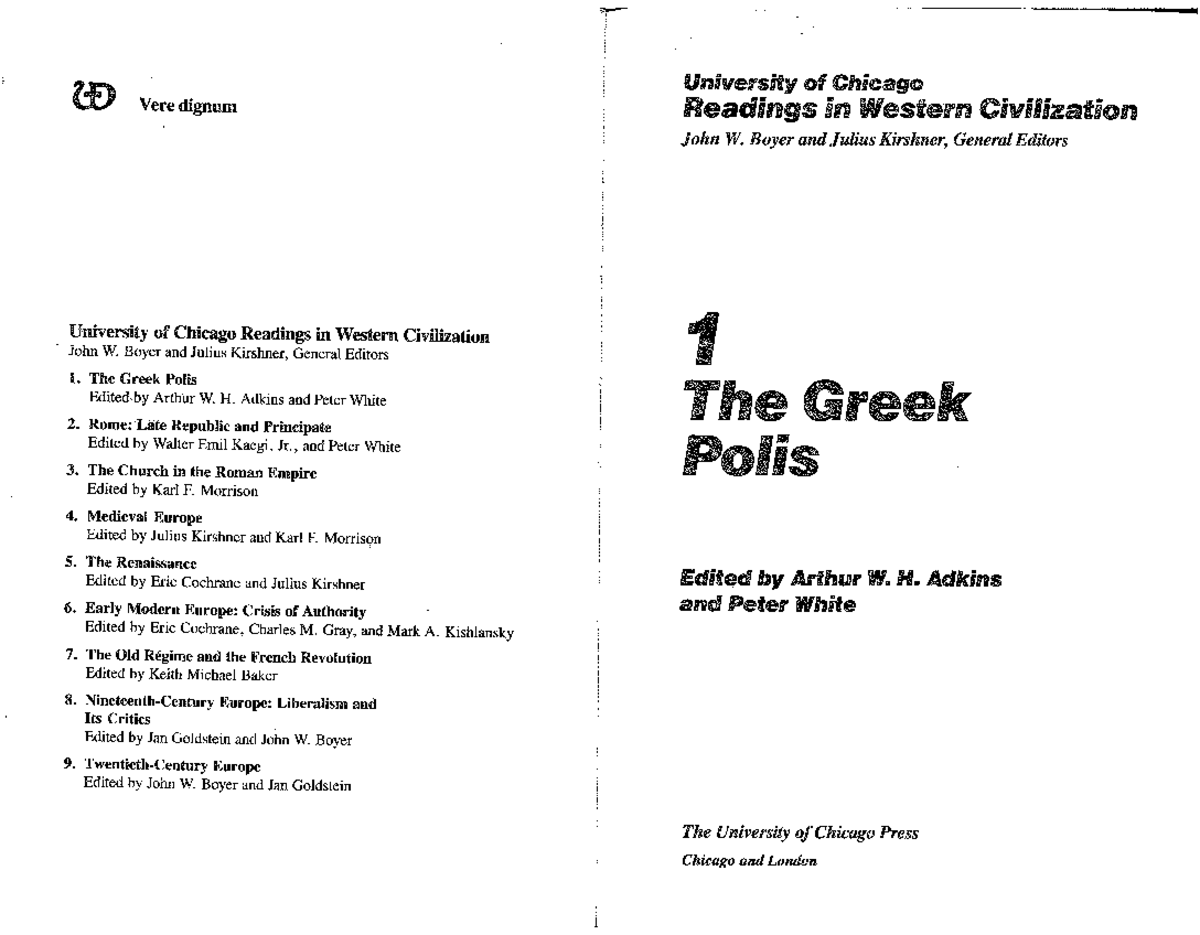 Final Exam Study Guide for ABC123: Readings in Western Civilization ...
