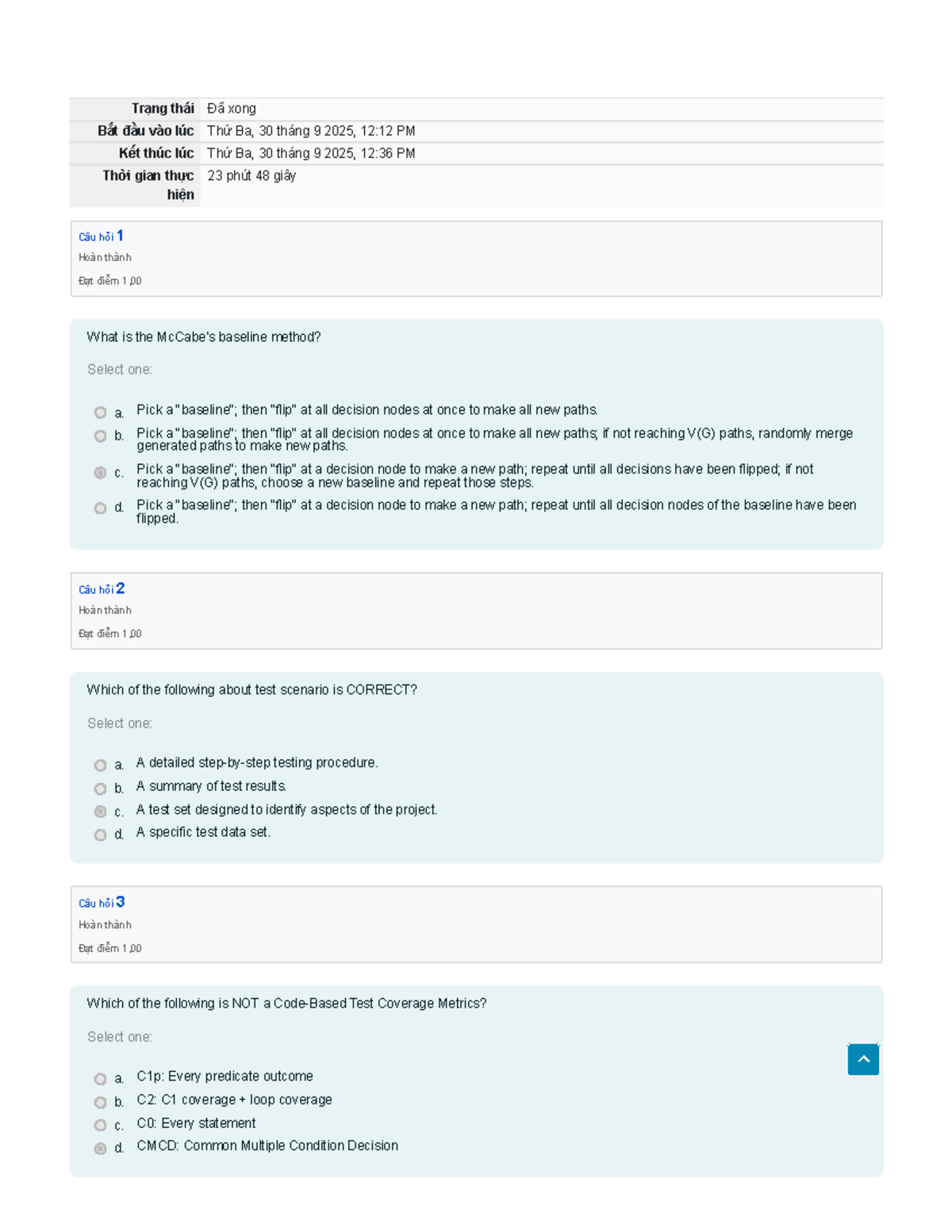 Midterm A - Software Testing Concepts and Questions - Studocu
