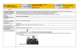 COT Q3 - MATH 6 Lesson Plan on Solid and Plane Figures - Studocu