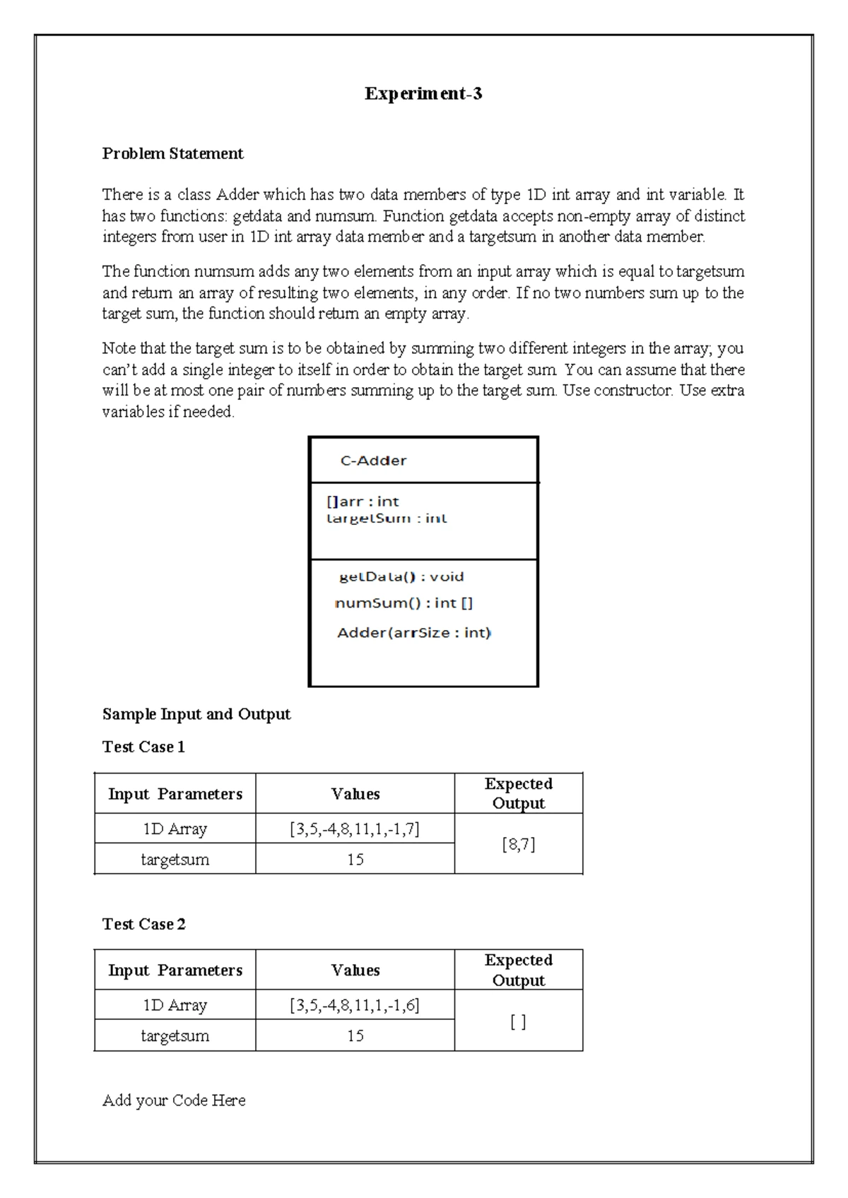 Assignment 1: Participant Class Implementation for Dance Club Auditions ...