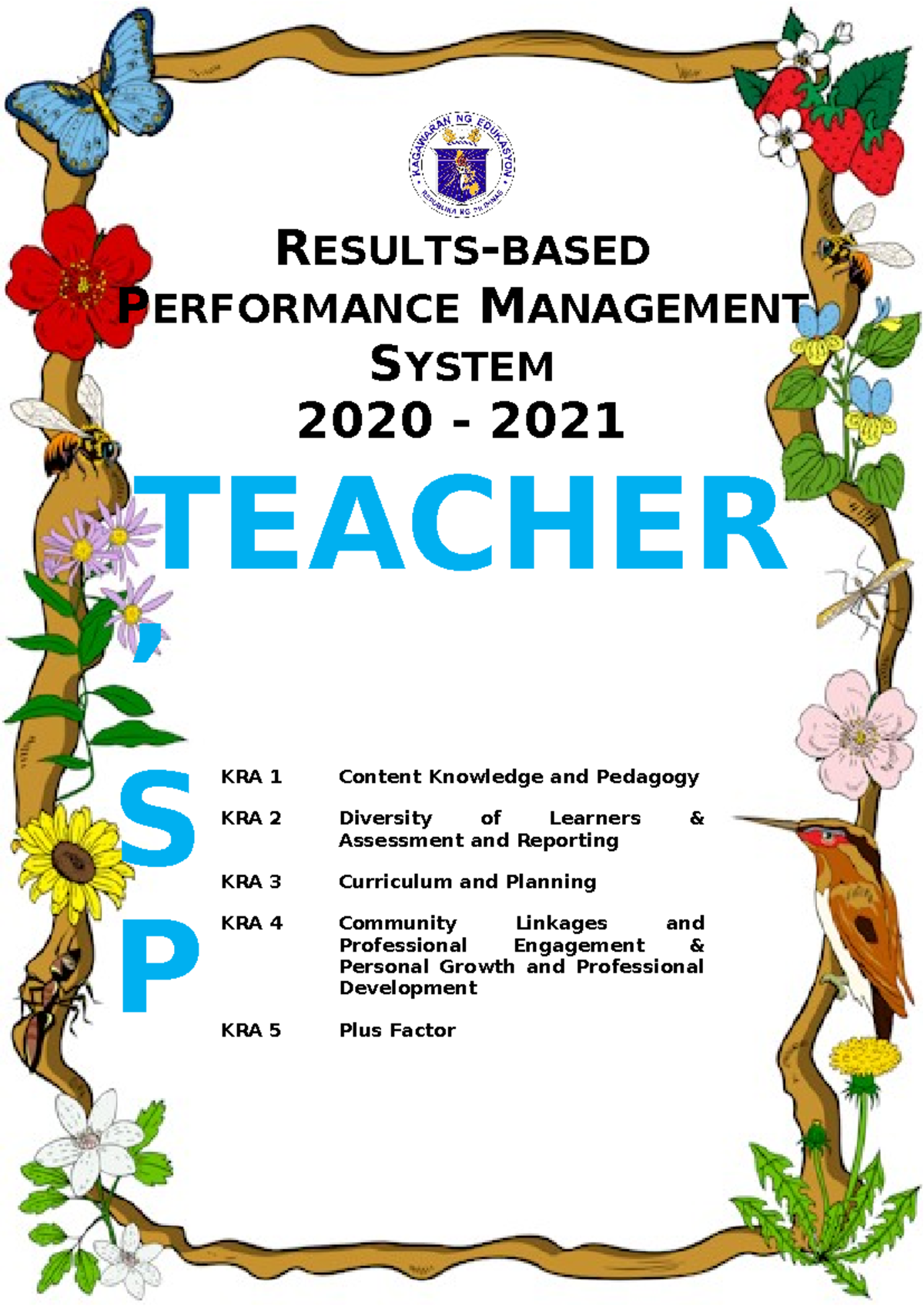 RPMS 2020-2021 A.G. (10) - RESULTS-BASED PERFORMANCE MANAGEMENT SYSTEM ...