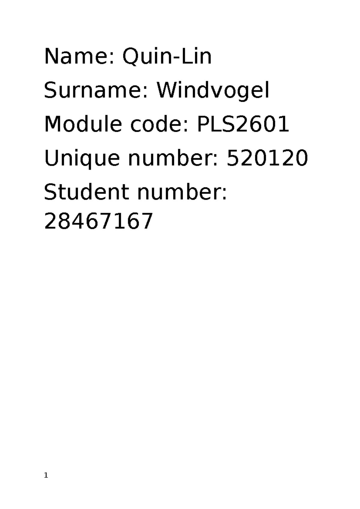 PLS2601 - Assignment 2: Critical Reasoning Questions & Answers - Studocu