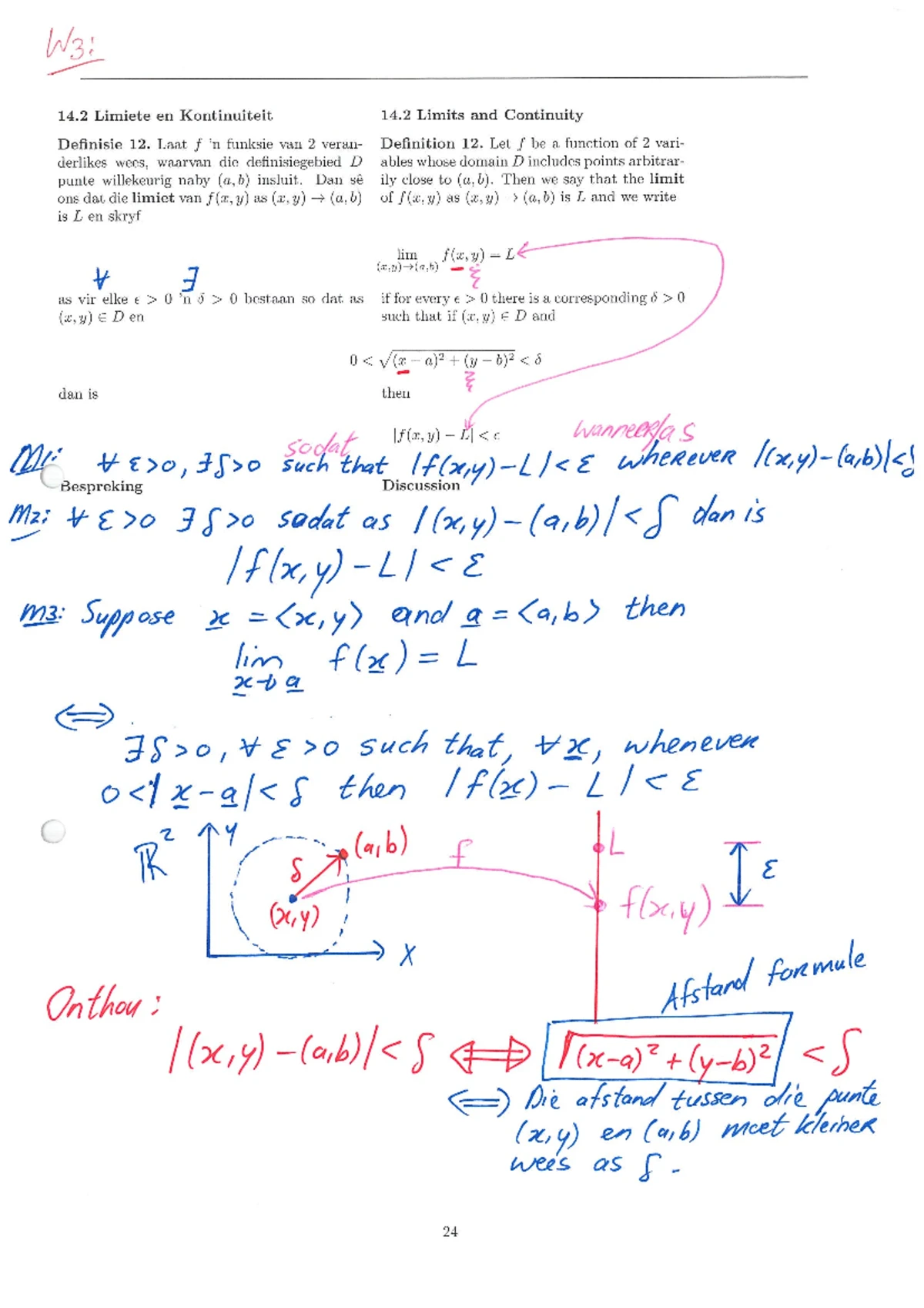 WISN212 Summary of Concepts and Theorems from Study Sections 1.7-4 to 4 ...