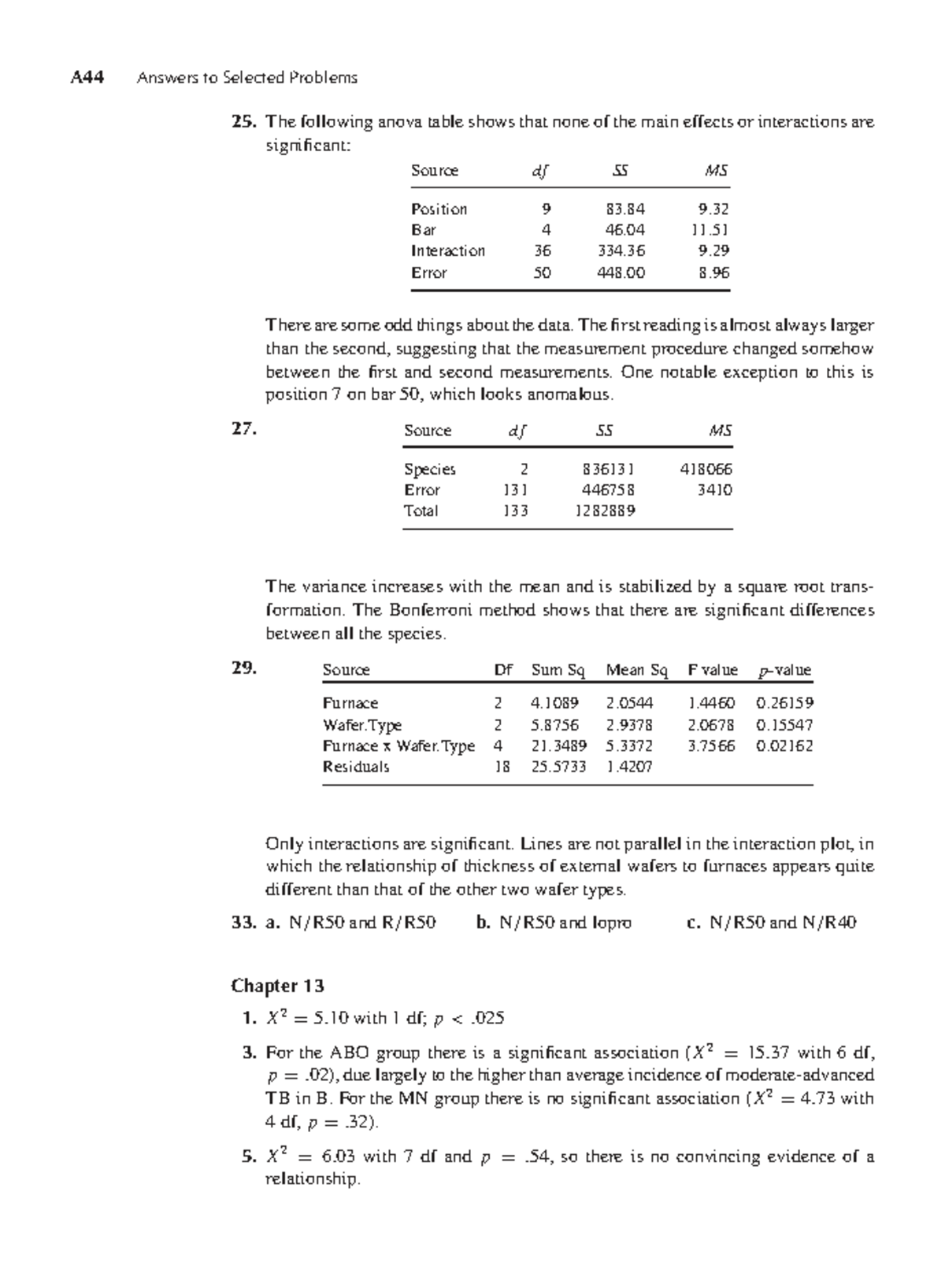 A44 Final Exam Solutions for Selected Problems in Math Stats - Studocu