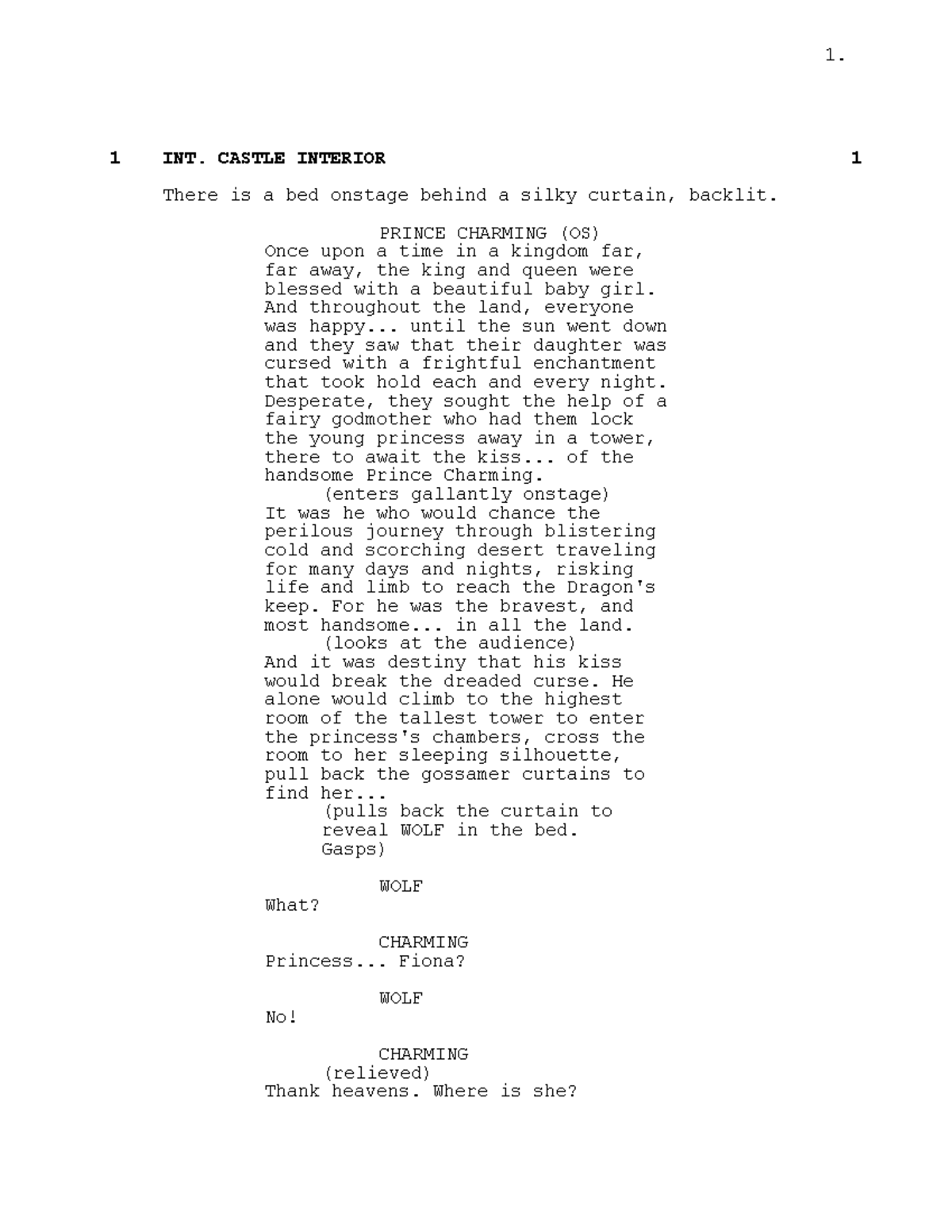 Shrek 2 Script Analysis and Key Scenes Overview - Studocu