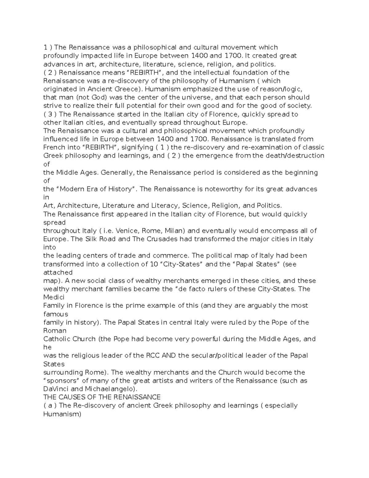 The Age of Exploration and Its Economic Impact (HIST 101 Lecture Notes ...