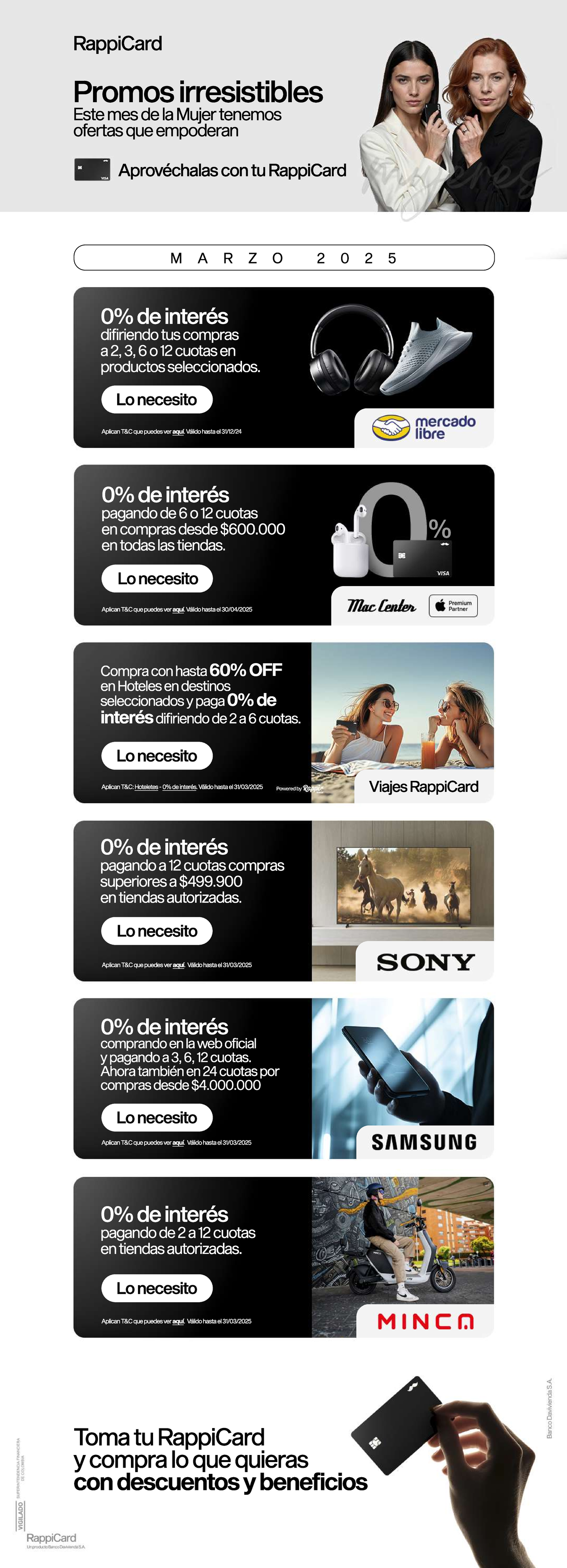 Promos Irresistibles Rappi Card - AprovéchalascontuRappiCard ...