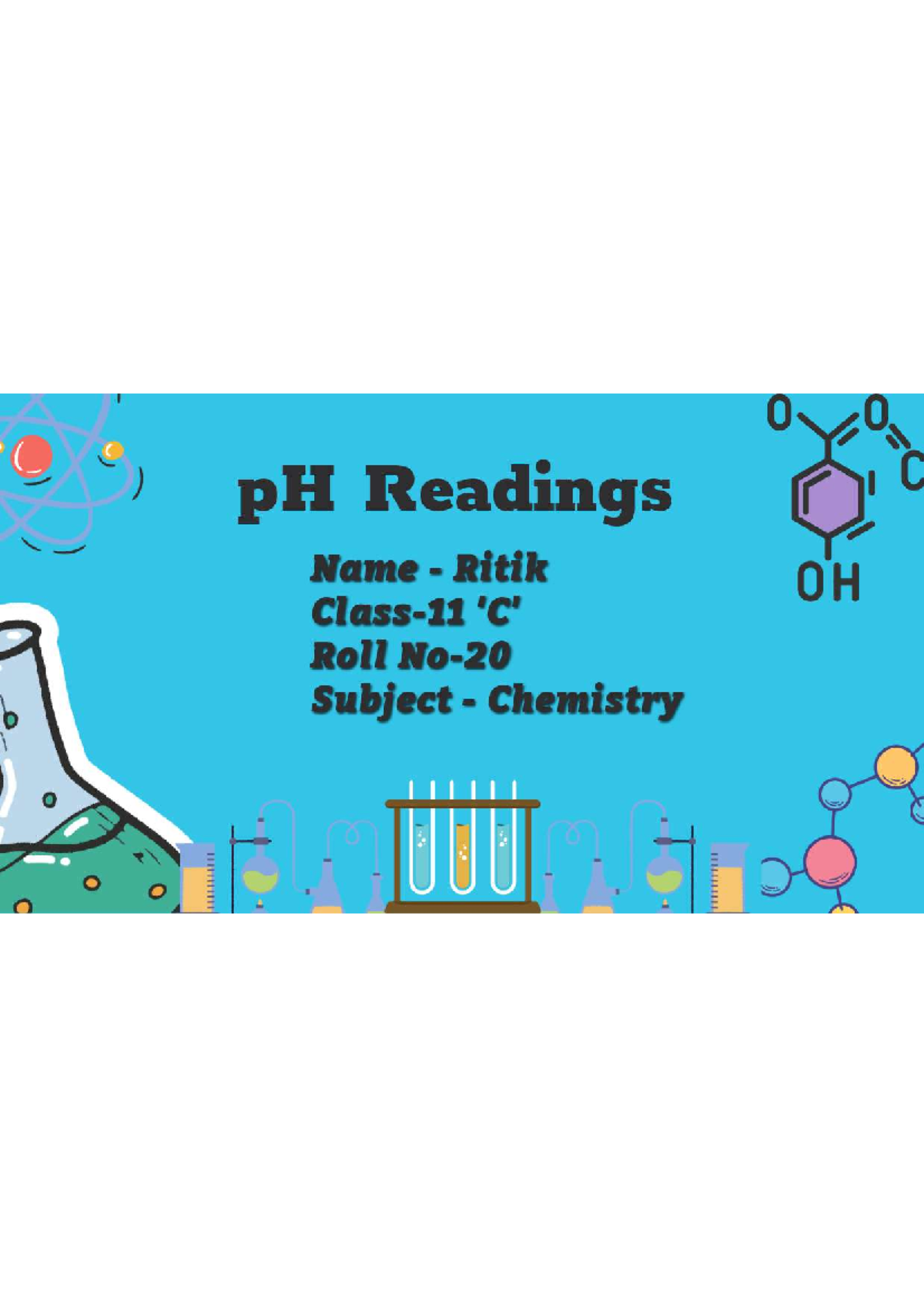 Chemistry CH: Study of pH Levels in 20 Household & Natural Substances ...