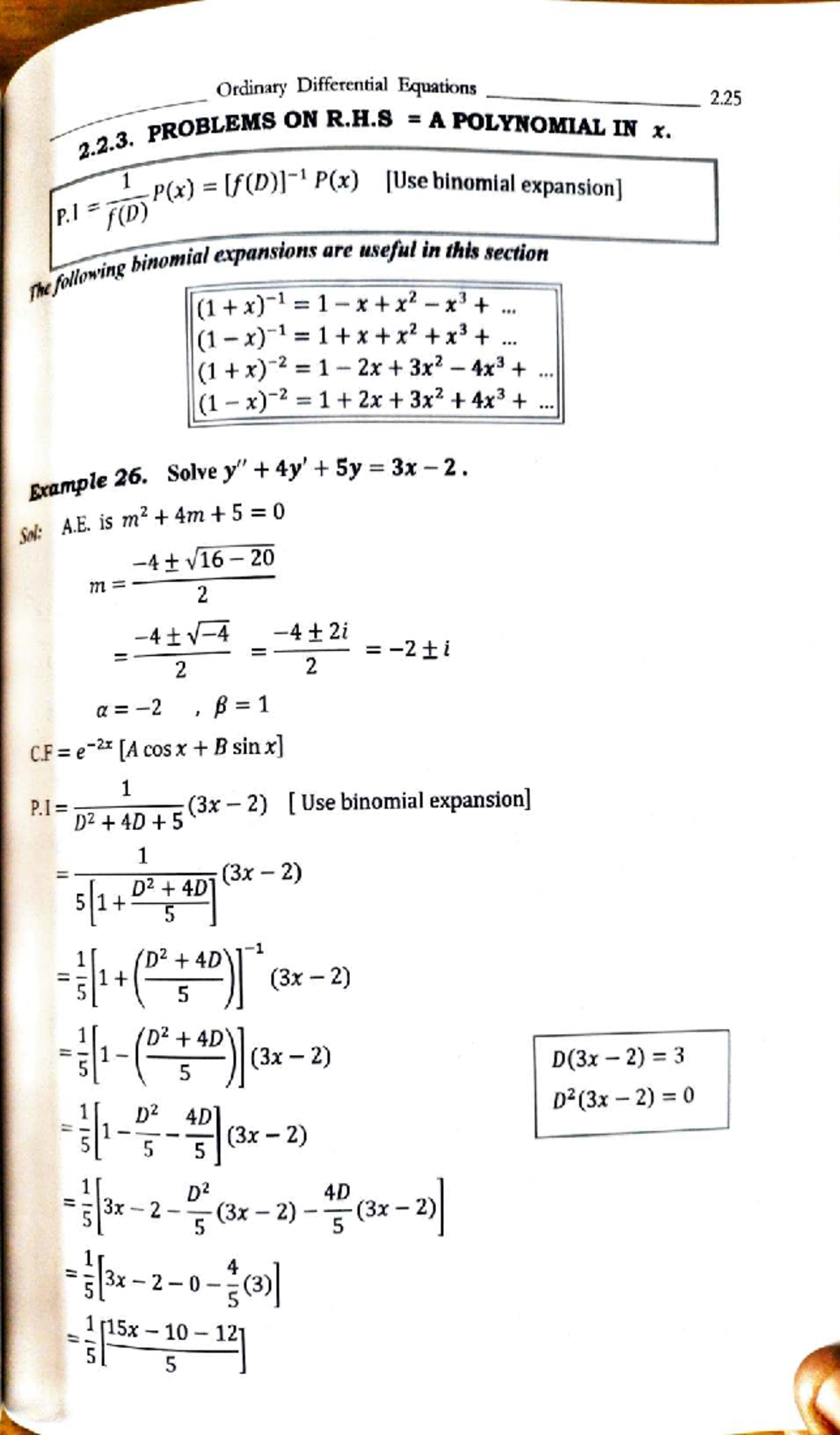 Ordinary Differential Equations 2.25: Problems on R.H.S and Solutions ...