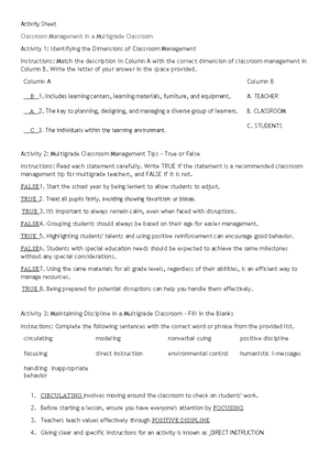 Physical Education 6: Detailed Lesson Plan on Basic Exercises - Studocu