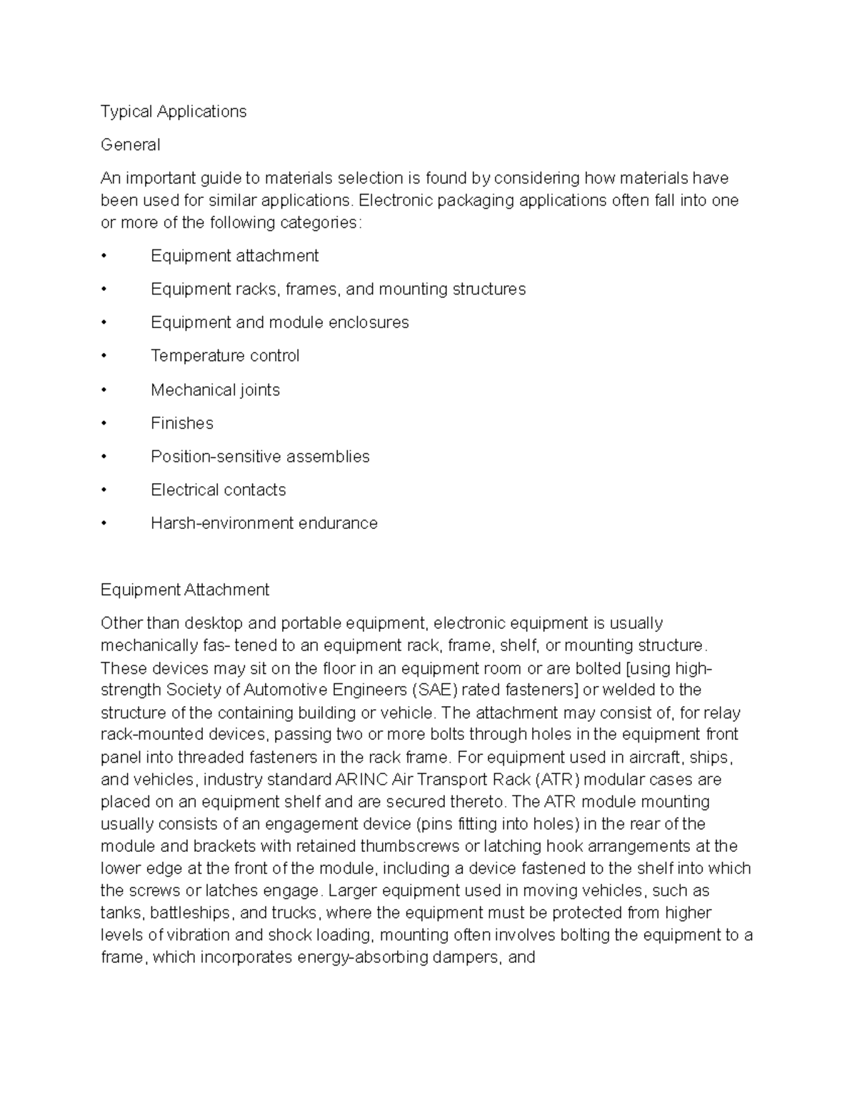 Typical Applications - the calculation of a thermodynamic potential ...