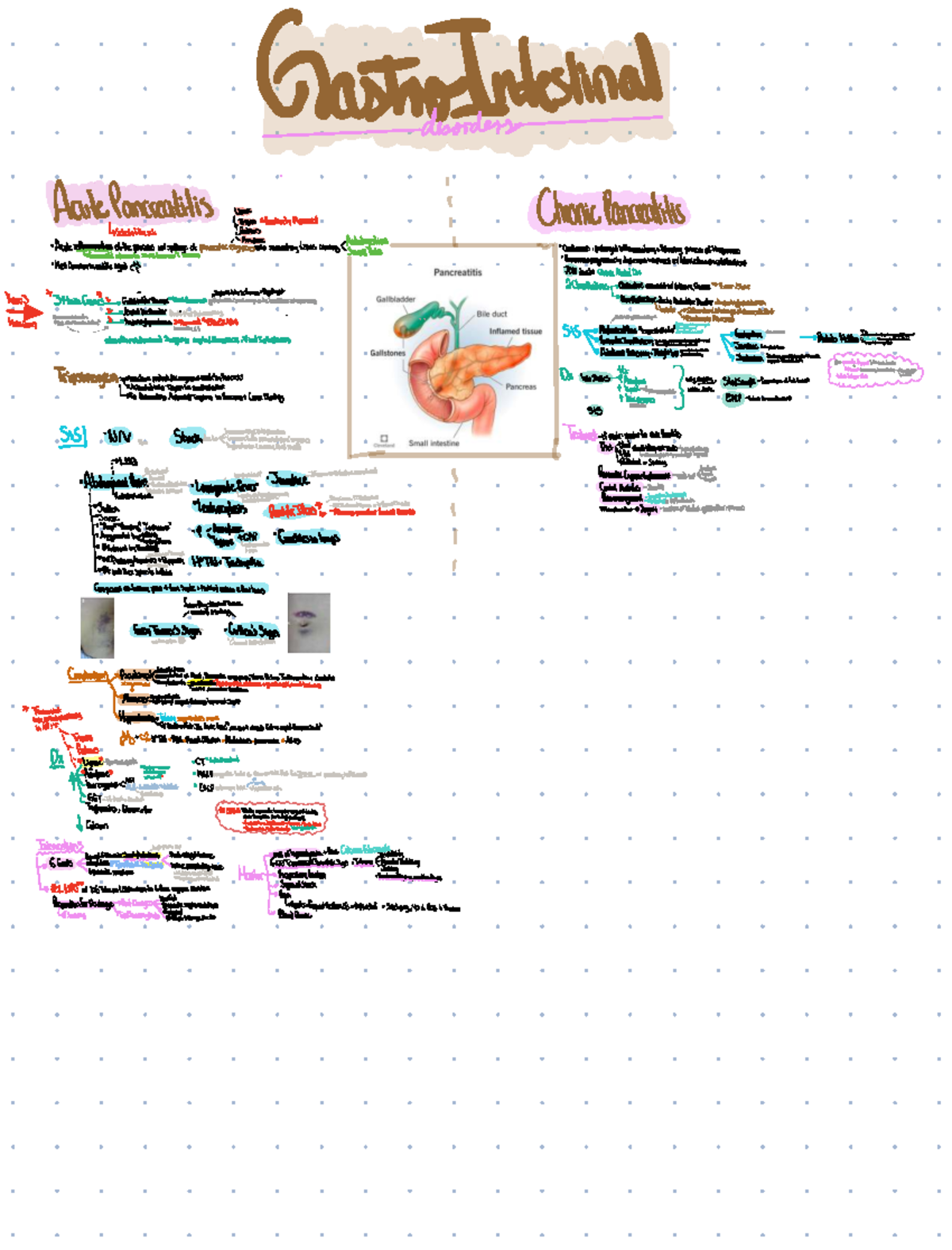 Acute GI - Notes on complex illnesses from lecture and text ...
