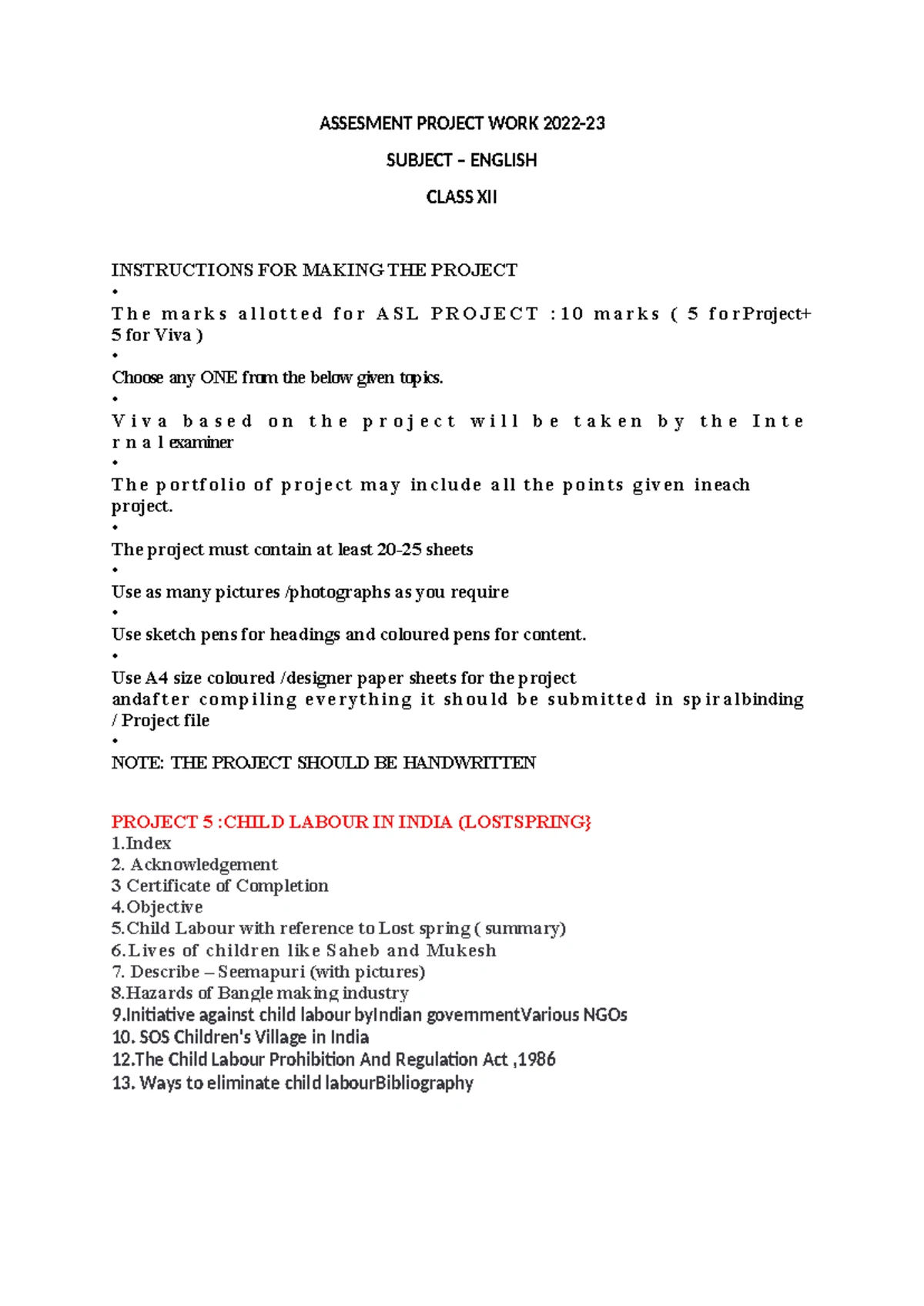 Chemistry Project - AISSCE (2024-25) WORLD WAY INTERNATIONAL SCHOOL ...