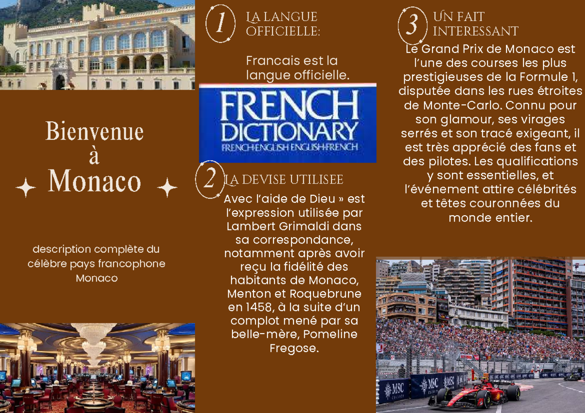 Monaco: Culture, Attractions & Budget Overview (Course Code: 1) - Studocu