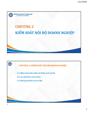 KIỂM SOÁT NỘI BỘ LÀ GÌ VÀ VAI TRÒ TRONG DOANH NGHIỆP