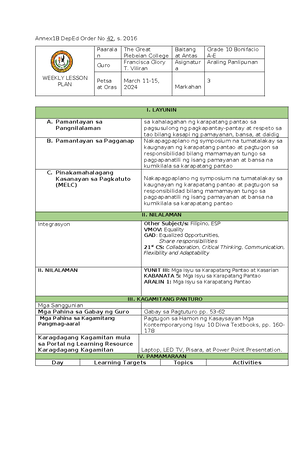 Module 3 Teaching PROF First SEM 2022-23 - STUDY GUIDE FOR MODULE NO. 3 ...