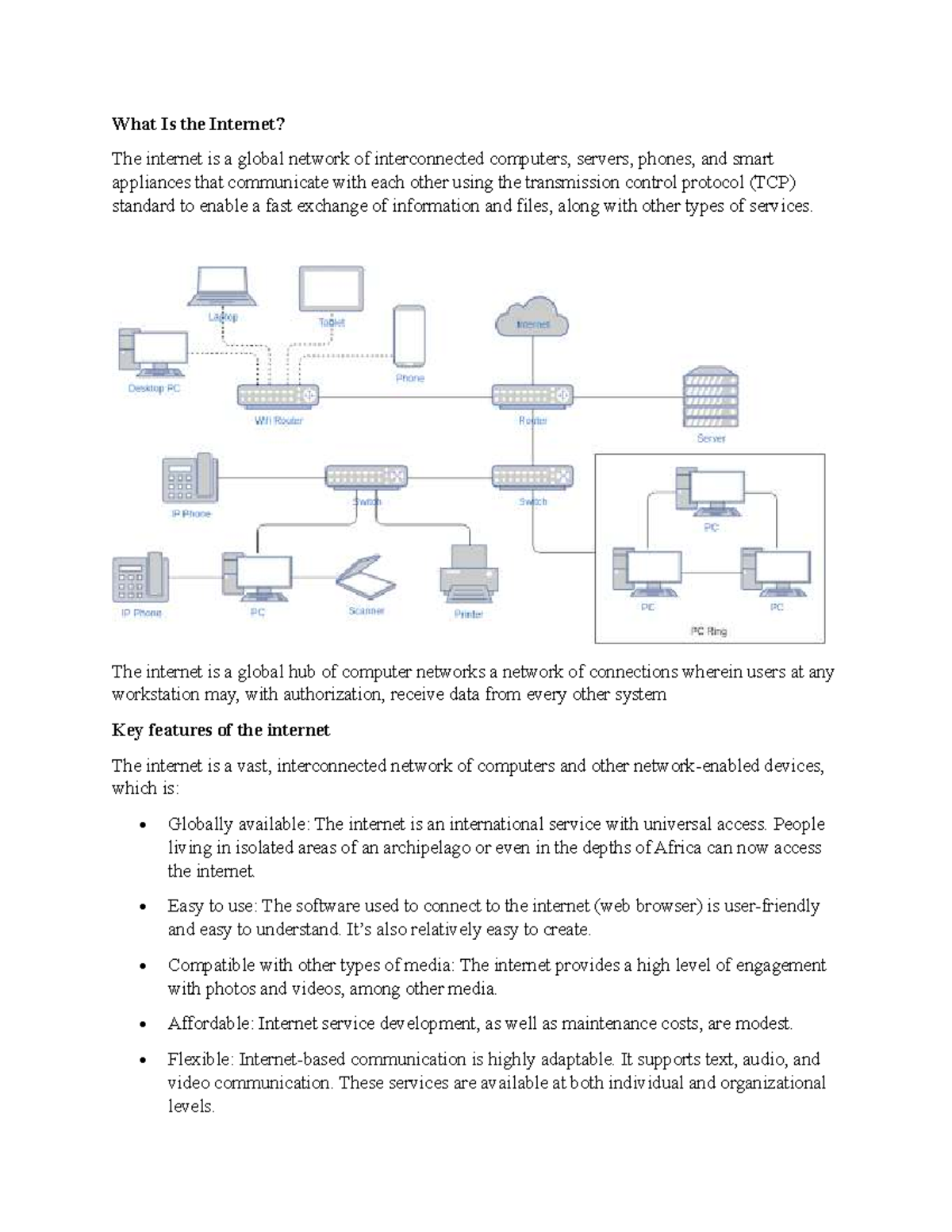 Understanding the Internet: Features, Services, and Networks (2025-2026 ...