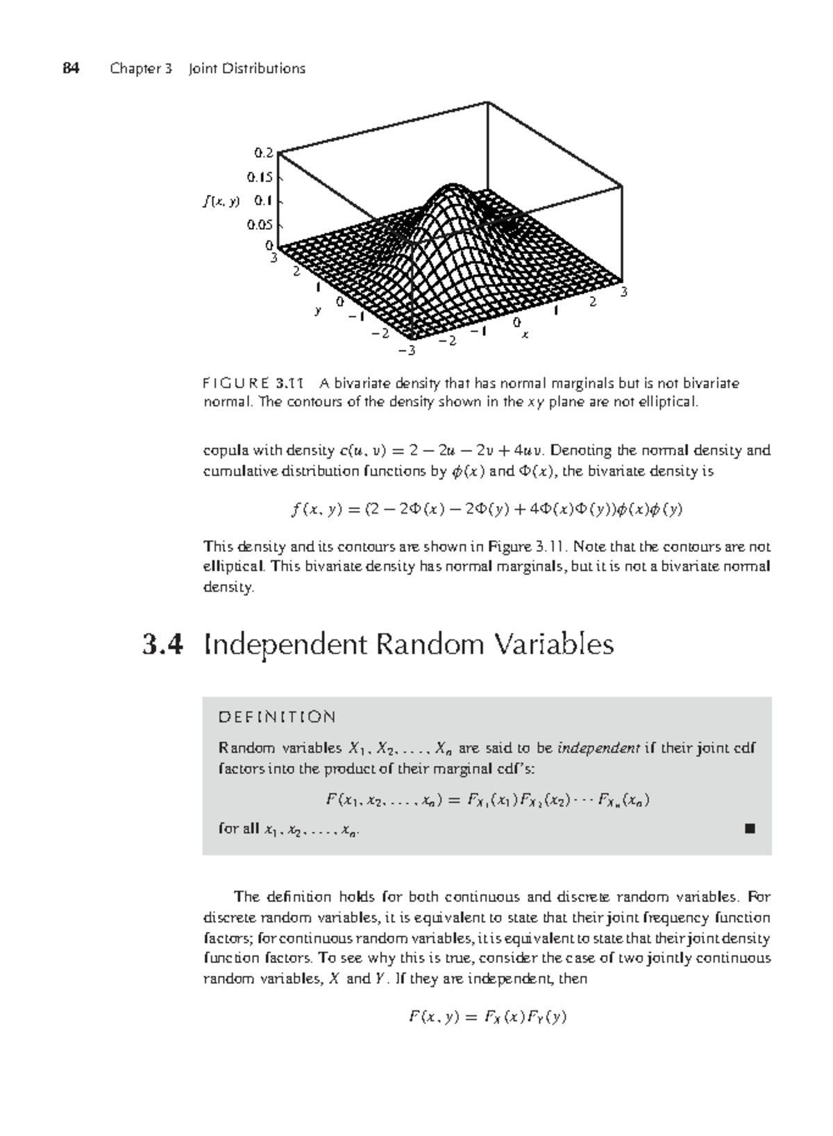 Mathematical Statistics and Data Analysis 3ed – Chapter 3 Joint ...