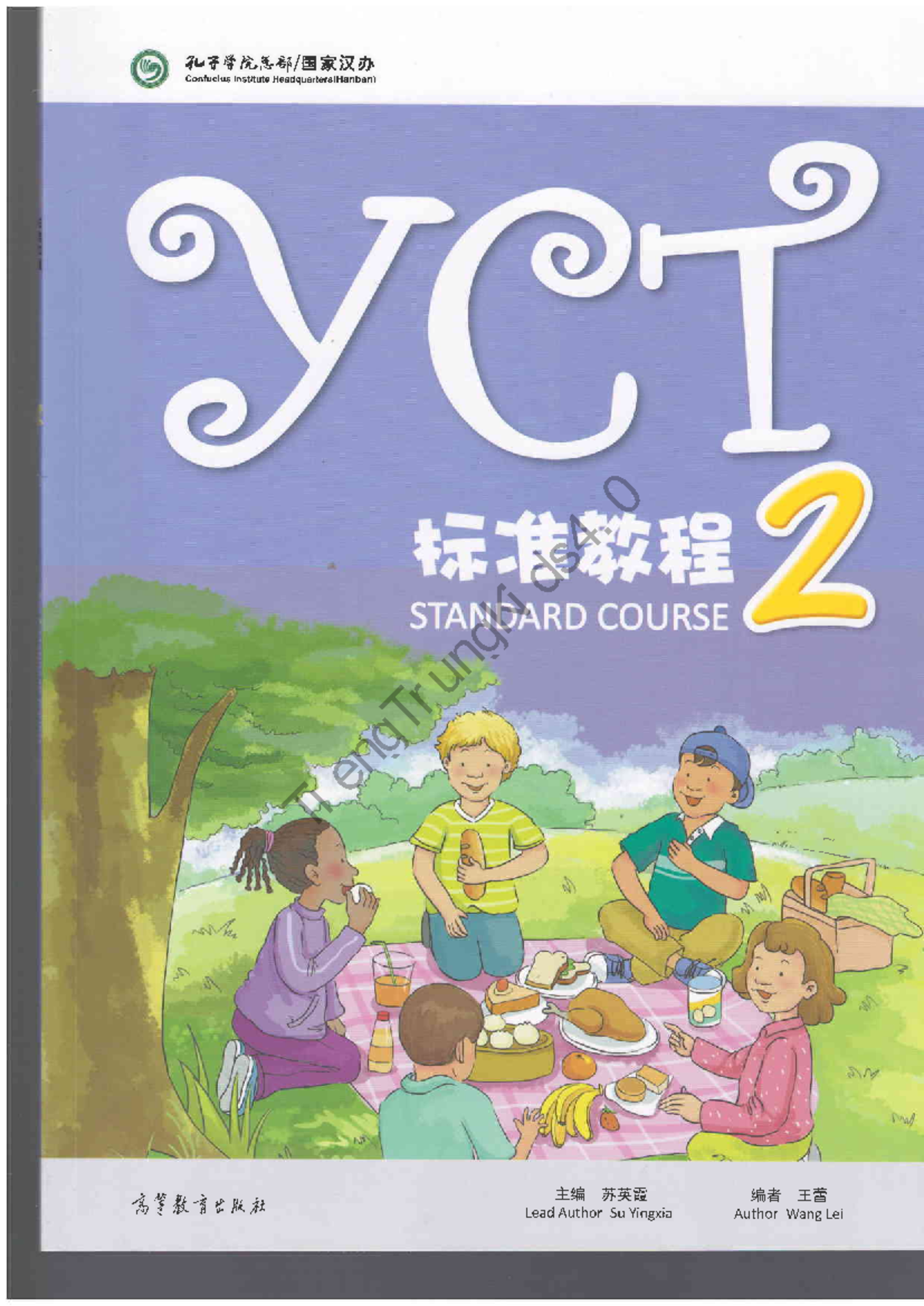 YCT2 - Giáo Trình Học Tiếng Trung Cho Trẻ Em - Studocu