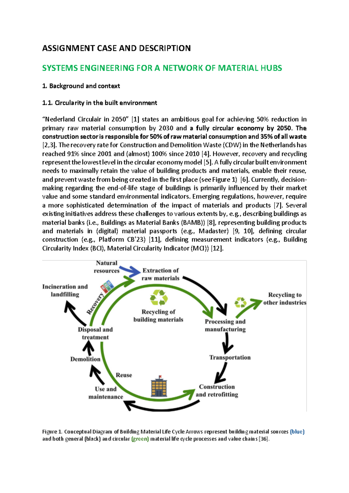 DSM&SE CASE Assignment 2024 2025 - ASSIGNMENT CASE AND DESCRIPTION ...