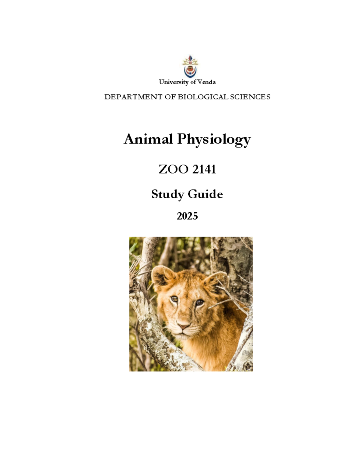 ZOO 2141 Study Guide: Comprehensive Overview of Animal Physiology 2025 ...