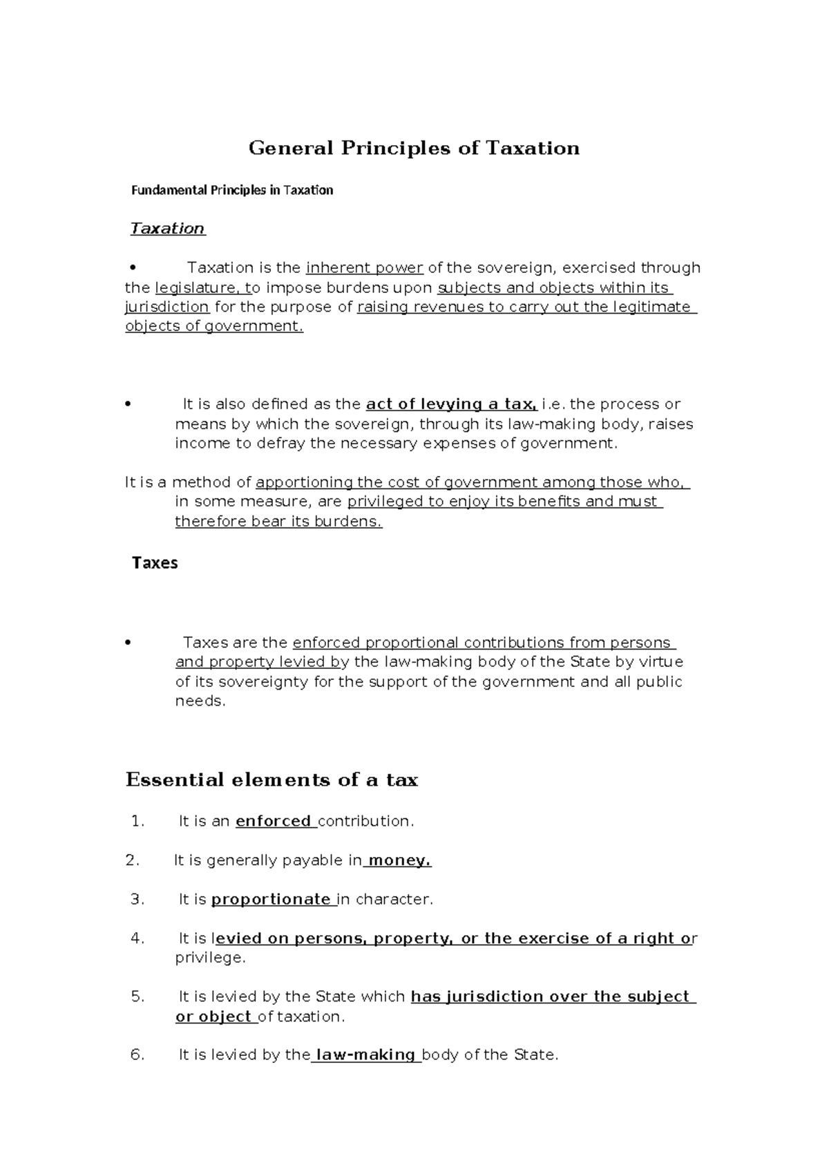 General Principles of Income Taxation-1 - General Principles of ...