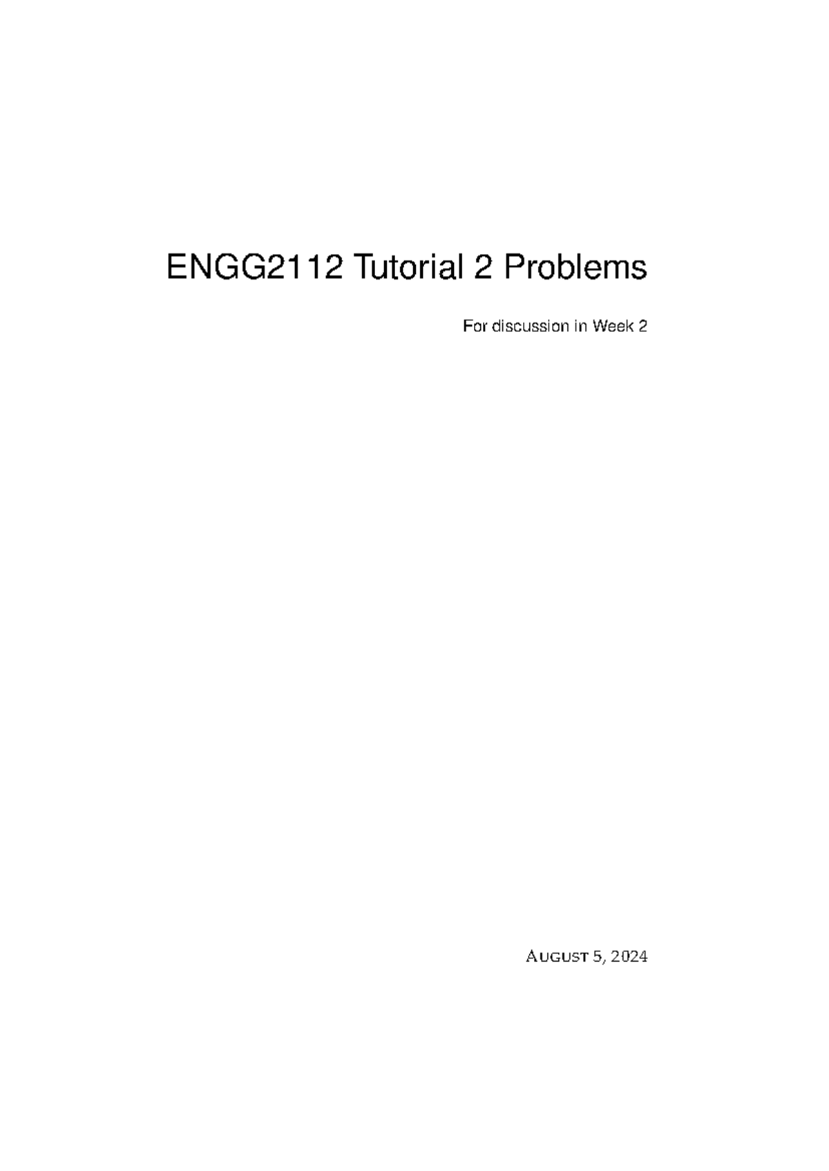 ENGG2112 Tutorial 2 Practice Problems on Airlines Data Analysis - Studocu