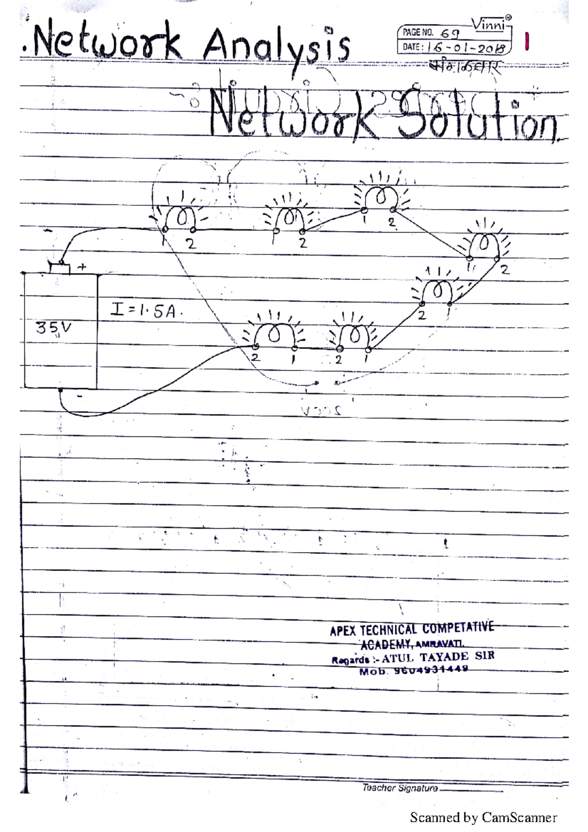 02 DC Circuit Theory 36 - im studying polytechnic - R Network Analysis ...